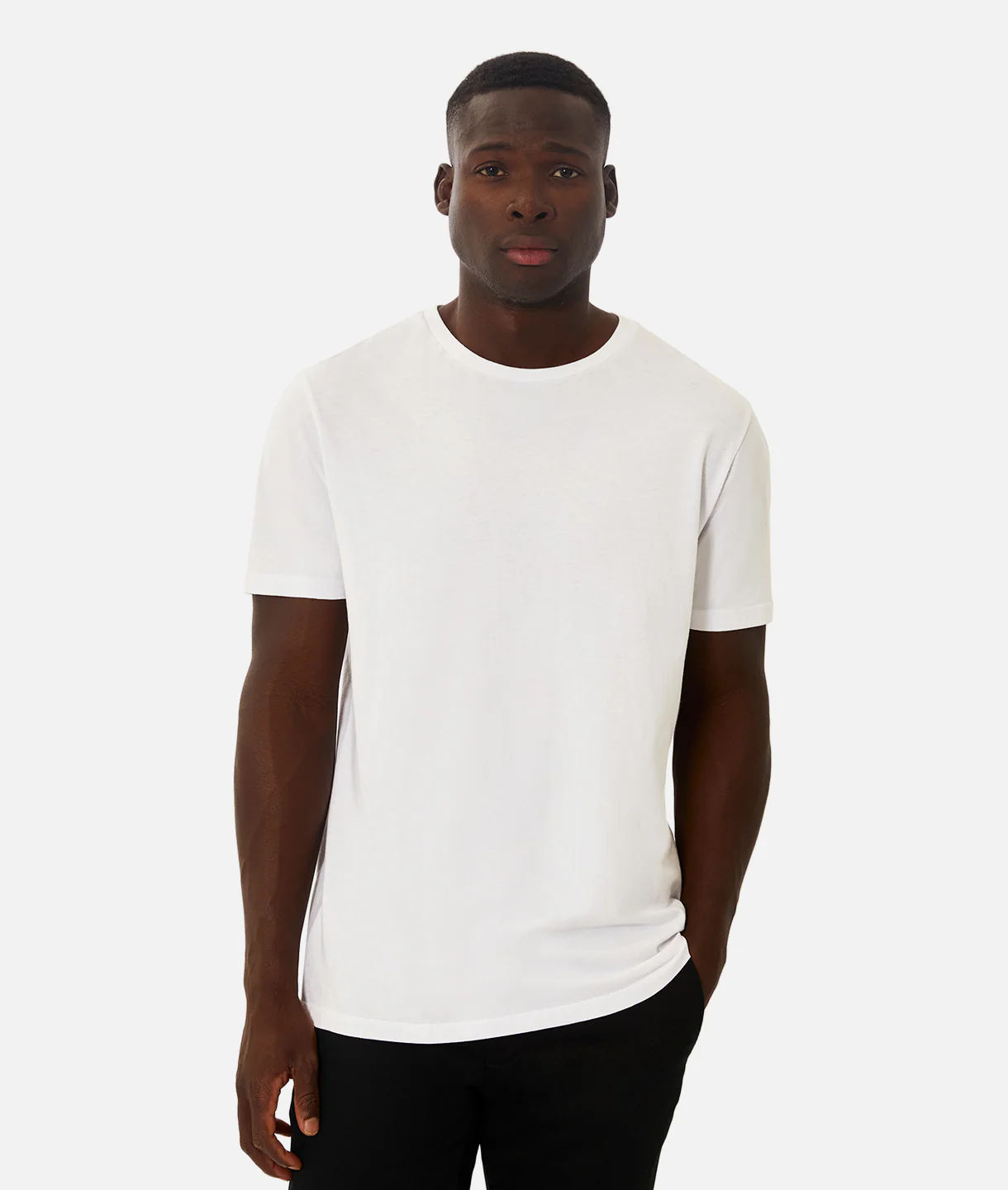 The Basic Crew Neck T-Shirt - White
