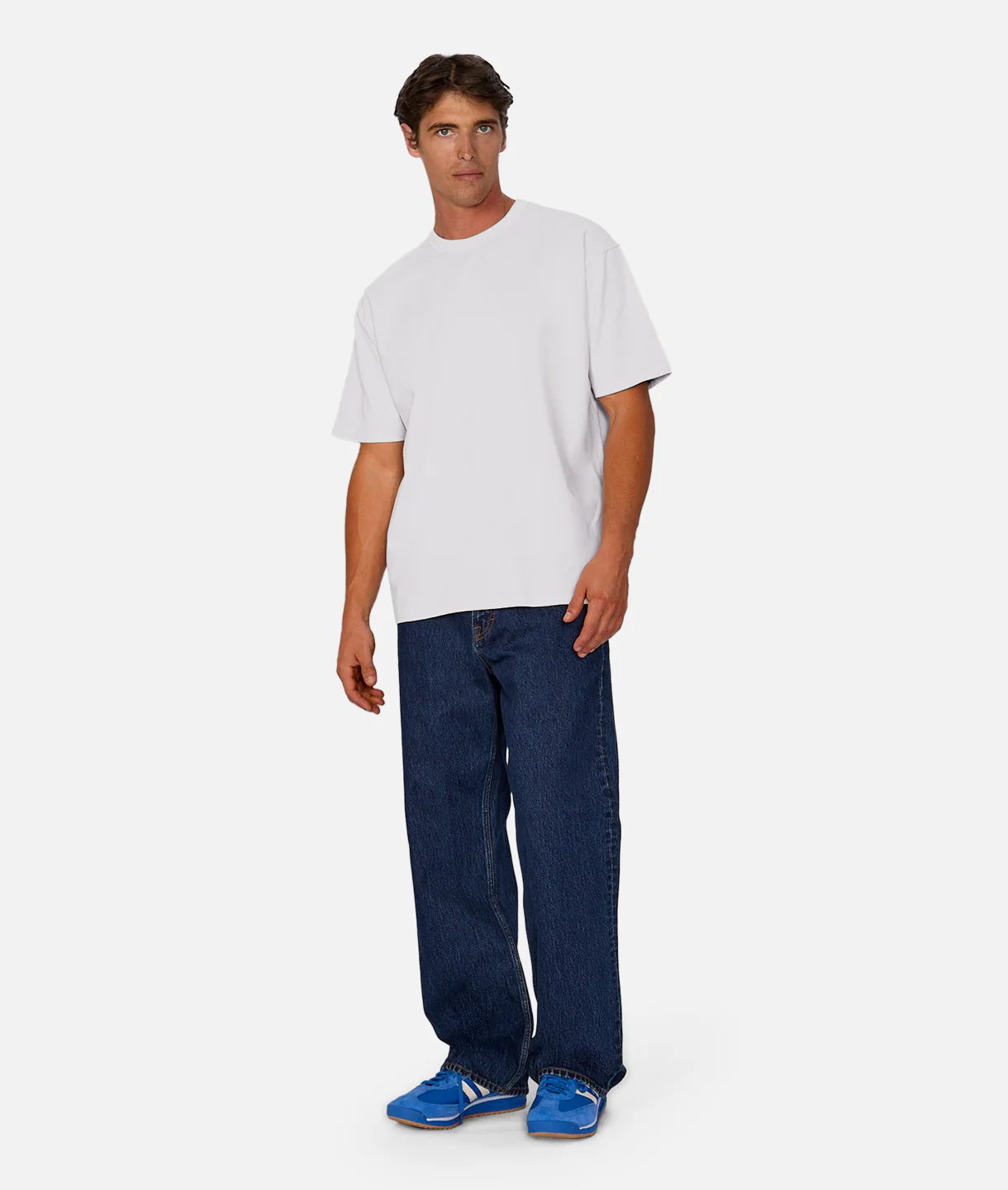 The Del Sur T-Shirt - Silver Blue