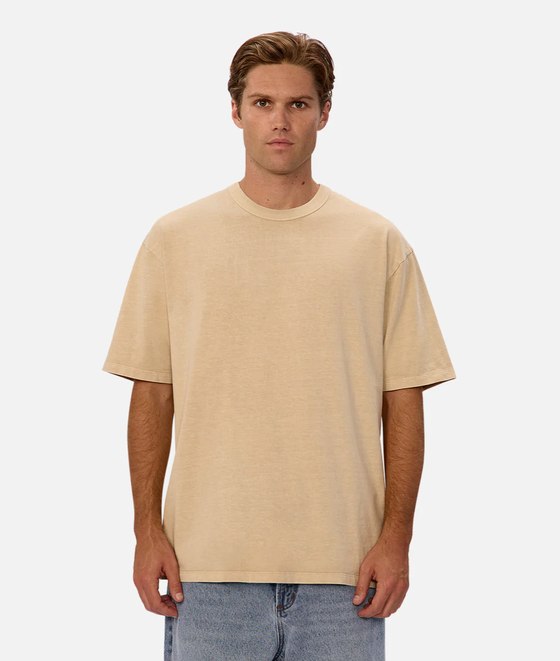 The Del Sur T-Shirt - Washed Camel