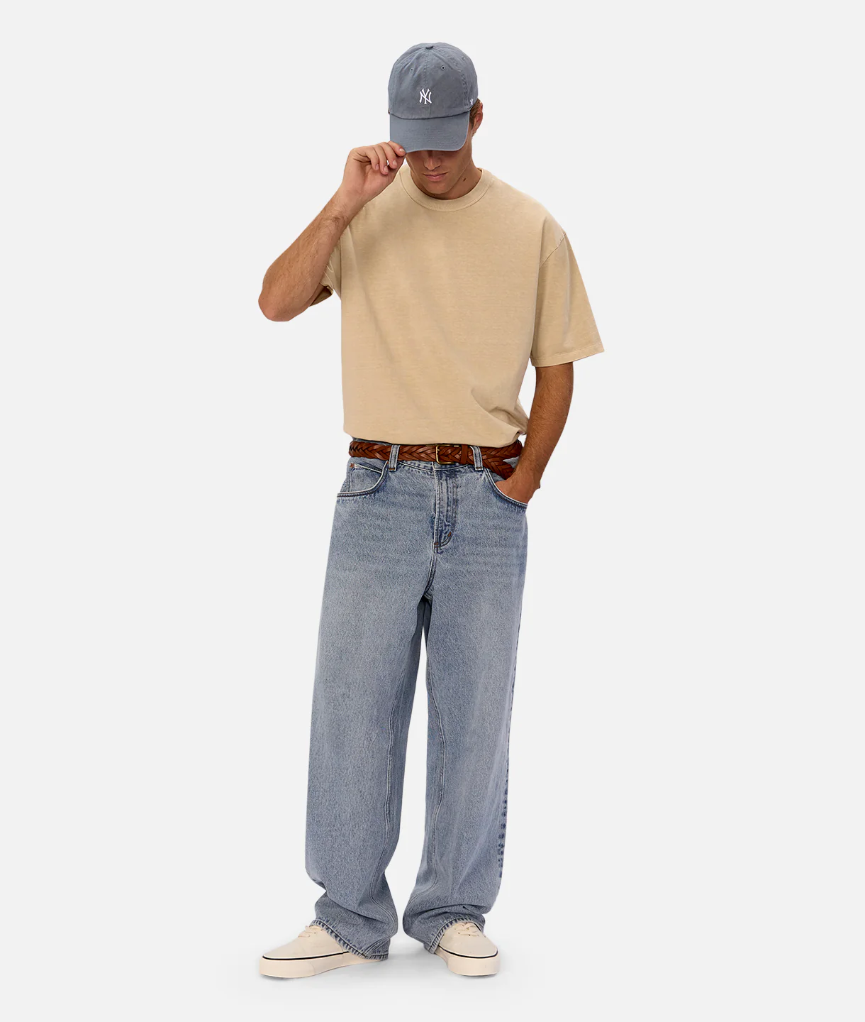 The Del Sur T-Shirt - Washed Camel