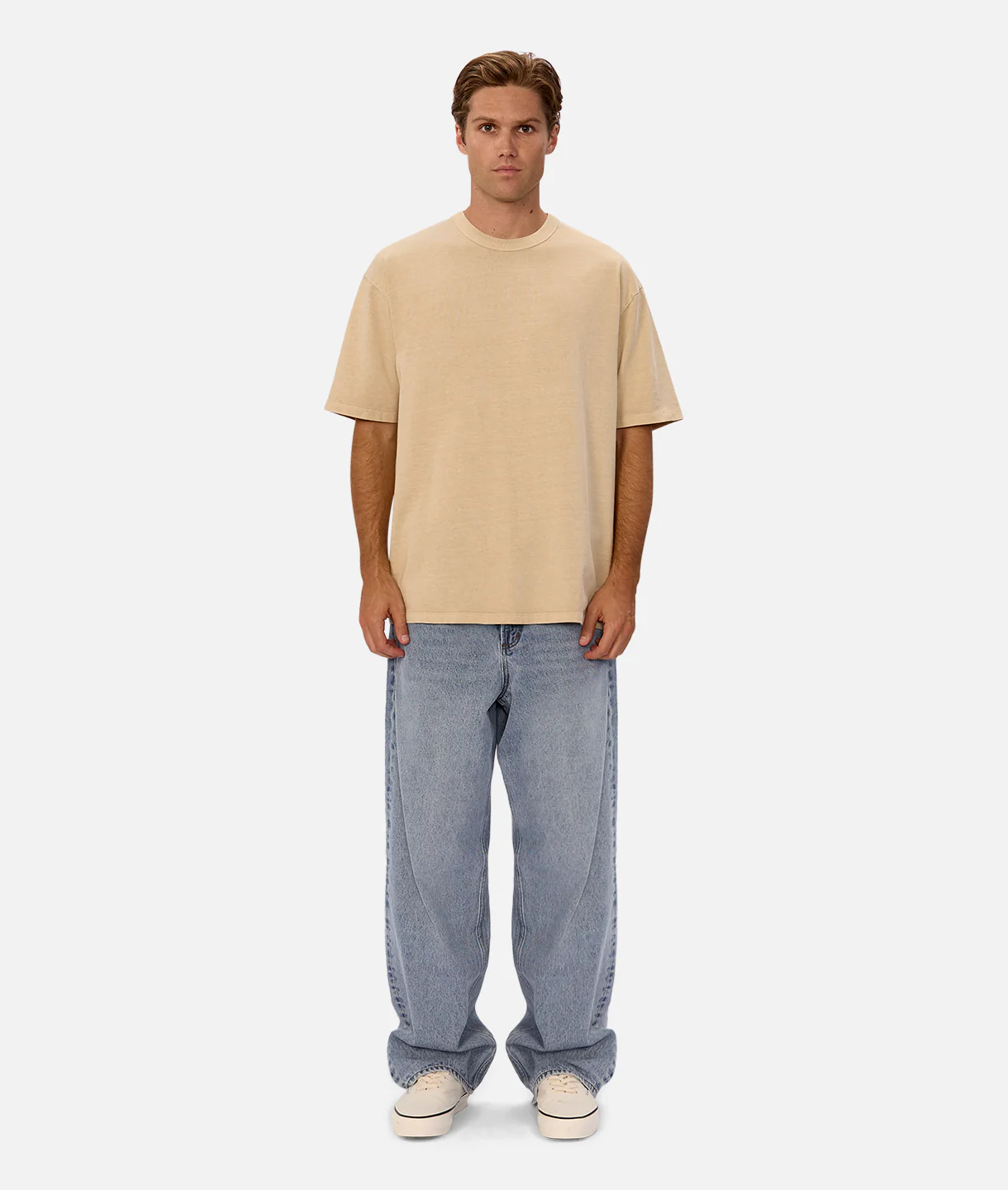The Del Sur T-Shirt - Washed Camel