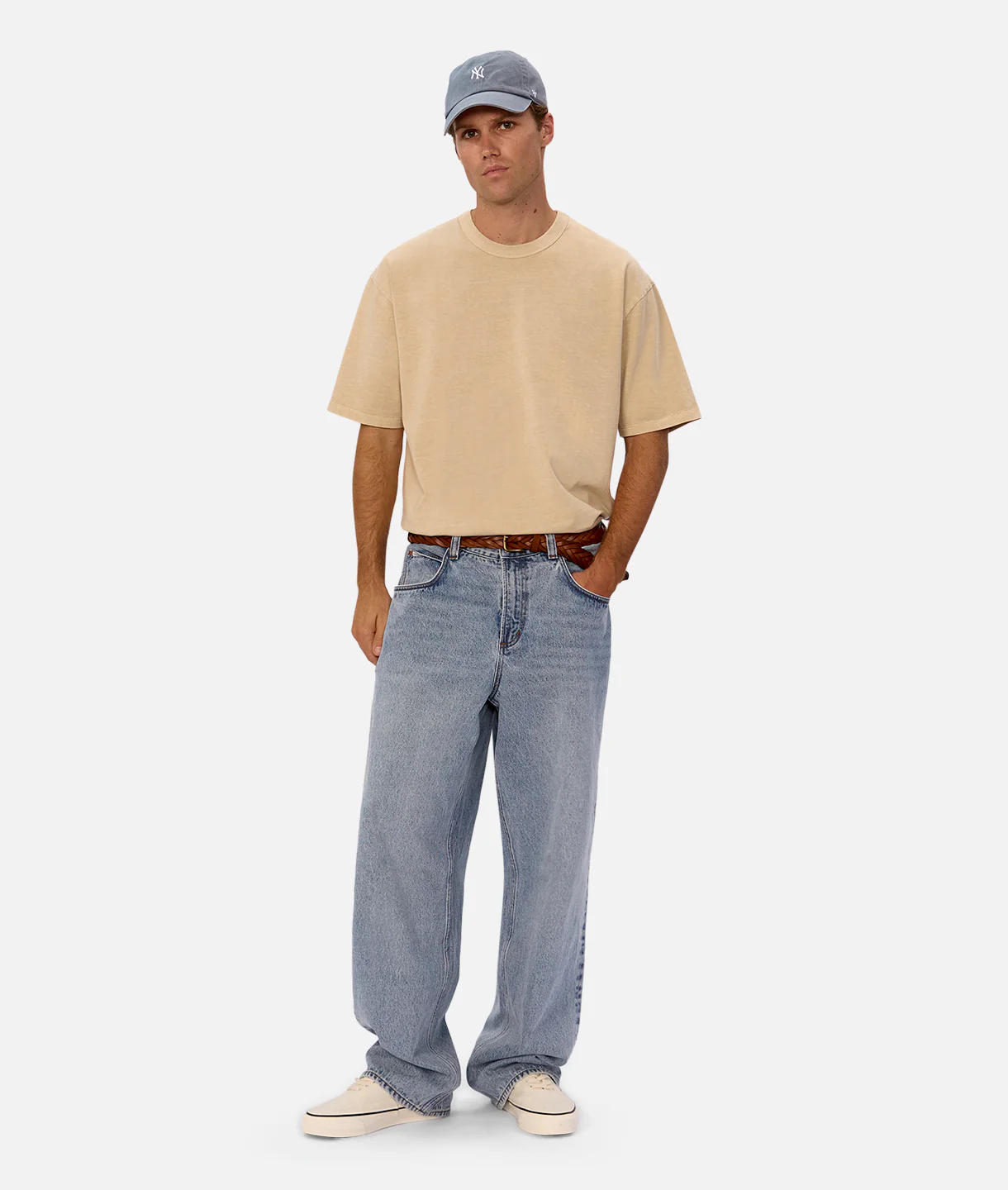 The Del Sur T-Shirt - Washed Camel