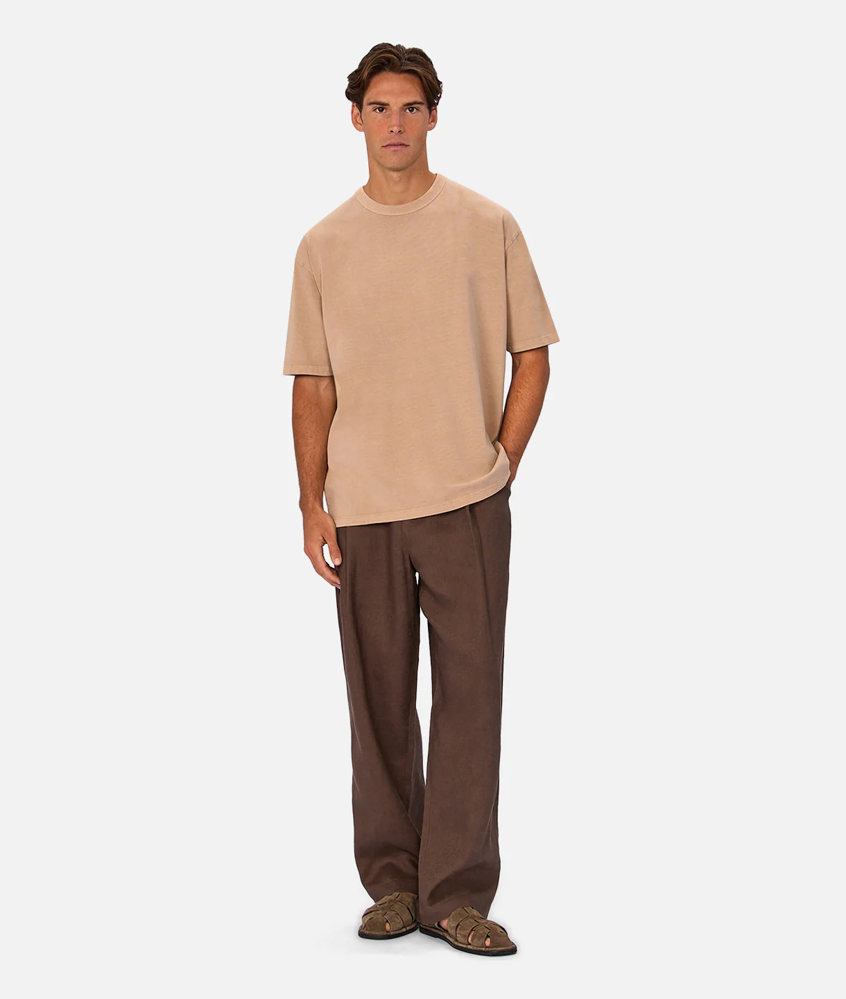 The Del Sur TShirt - Light Caramel