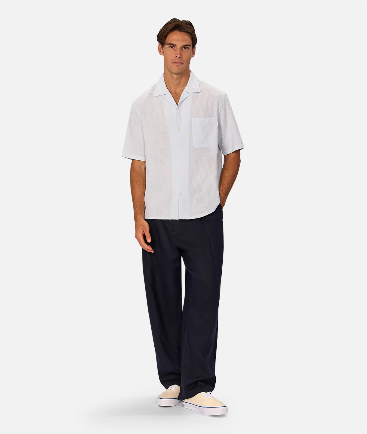 The Ecuador Short Sleeve Shirt - Frost