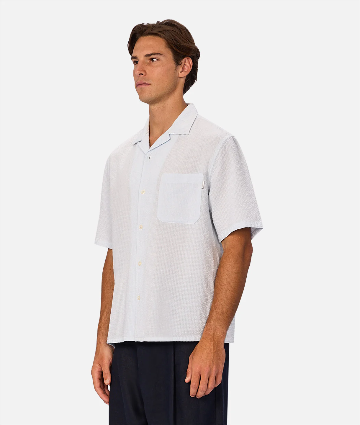 The Ecuador Short Sleeve Shirt - Frost
