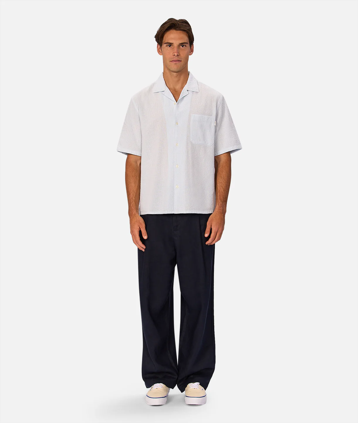 The Ecuador Short Sleeve Shirt - Frost