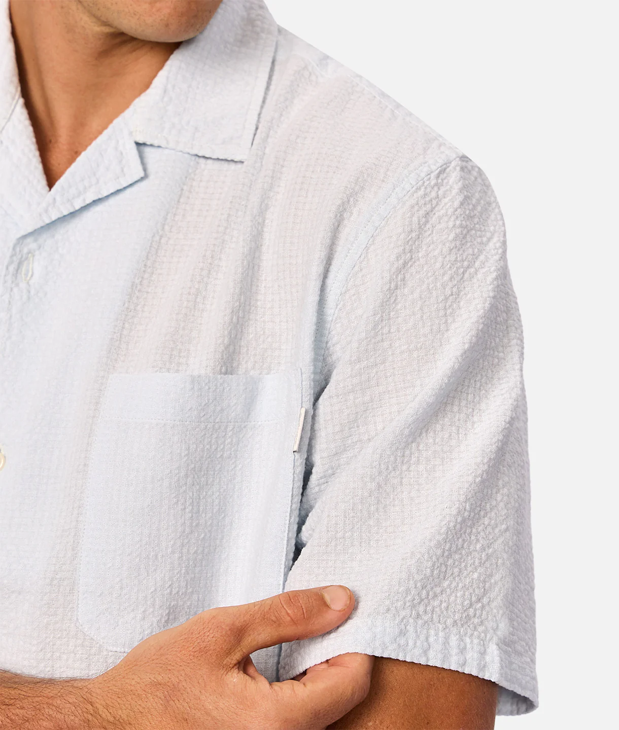 The Ecuador Short Sleeve Shirt - Frost
