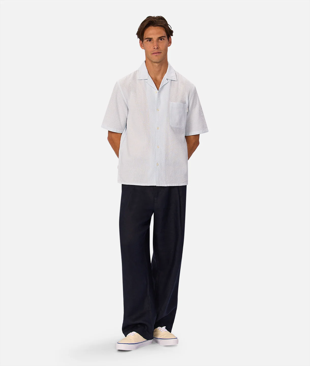 The Ecuador Short Sleeve Shirt - Frost