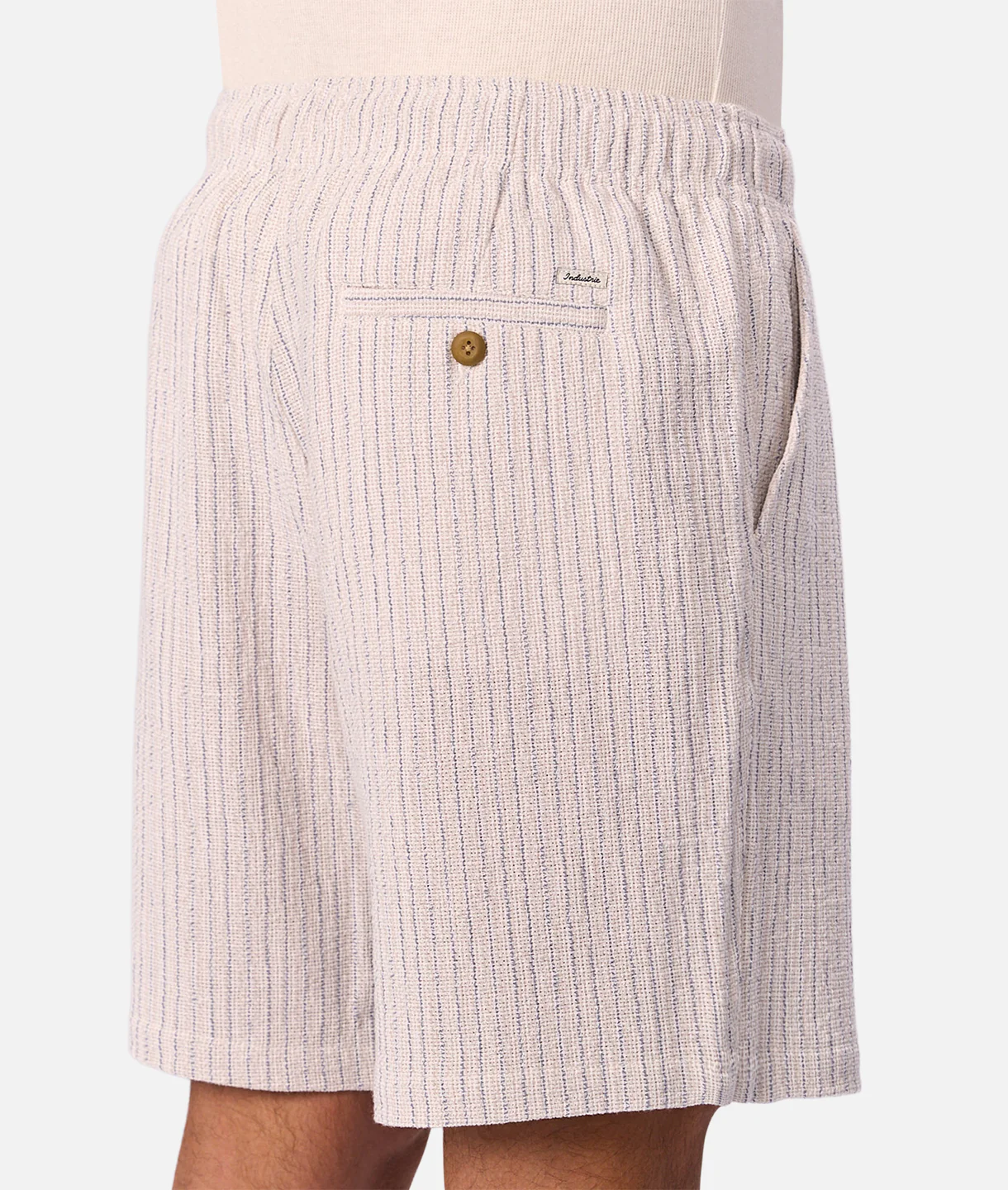 The Frescati Short - Off White / Blue Grey
