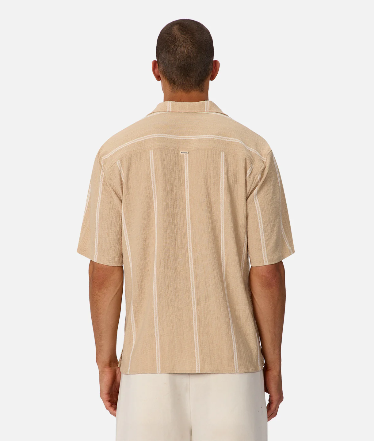 The Fullerton Short Sleeve Shirt - Saffron White