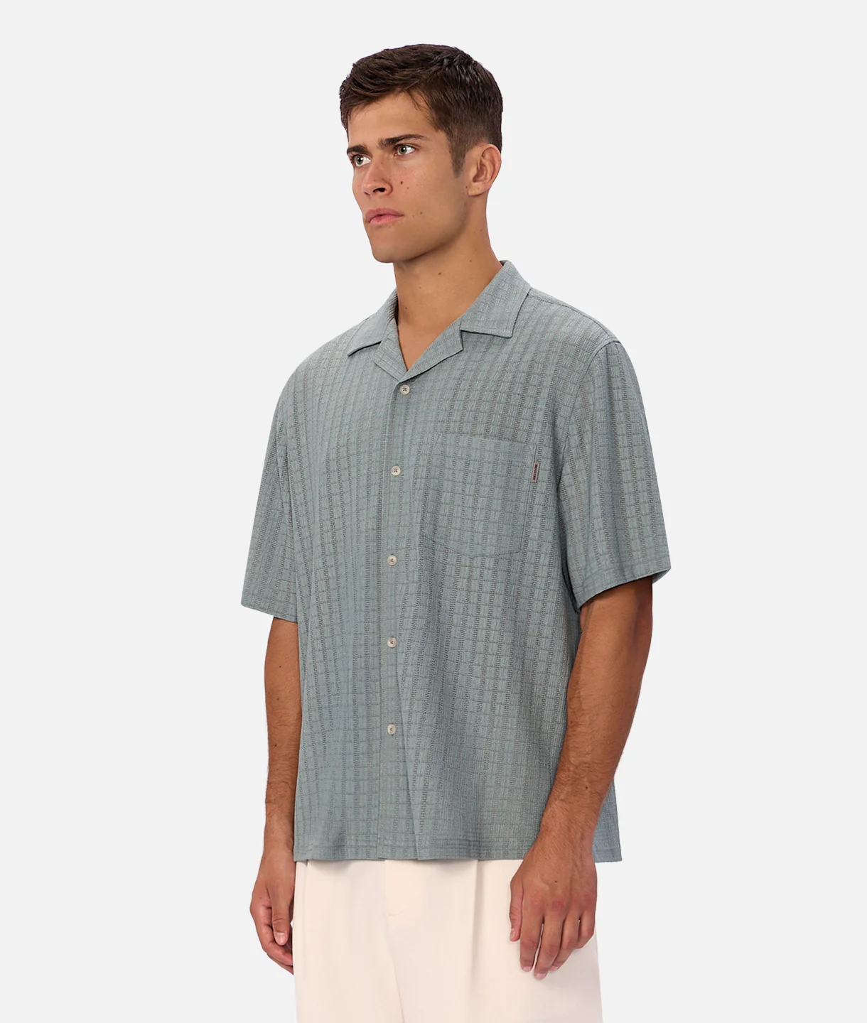 The Highridge Short Sleeve Shirt - Ocean
