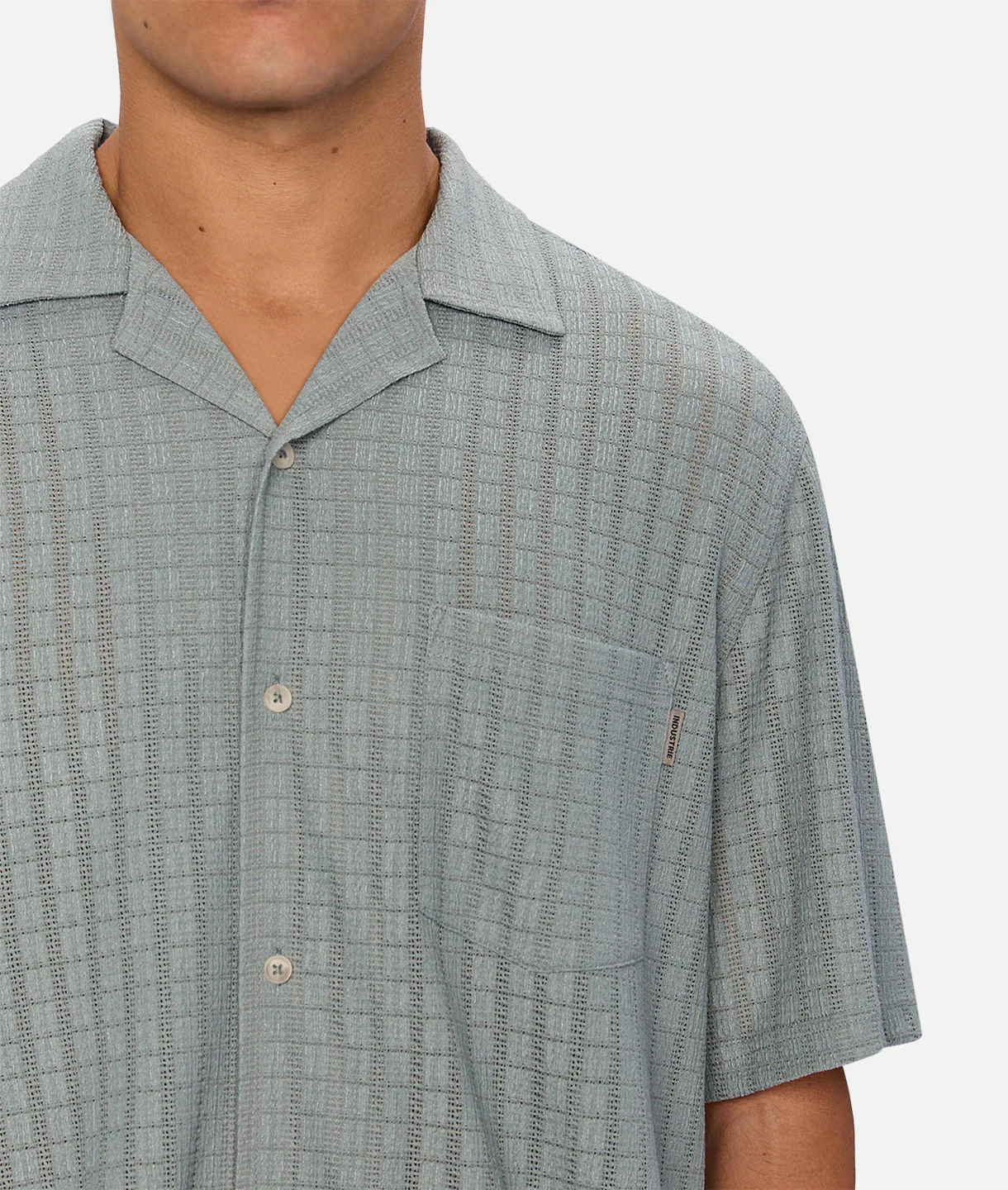 The Highridge Short Sleeve Shirt - Ocean