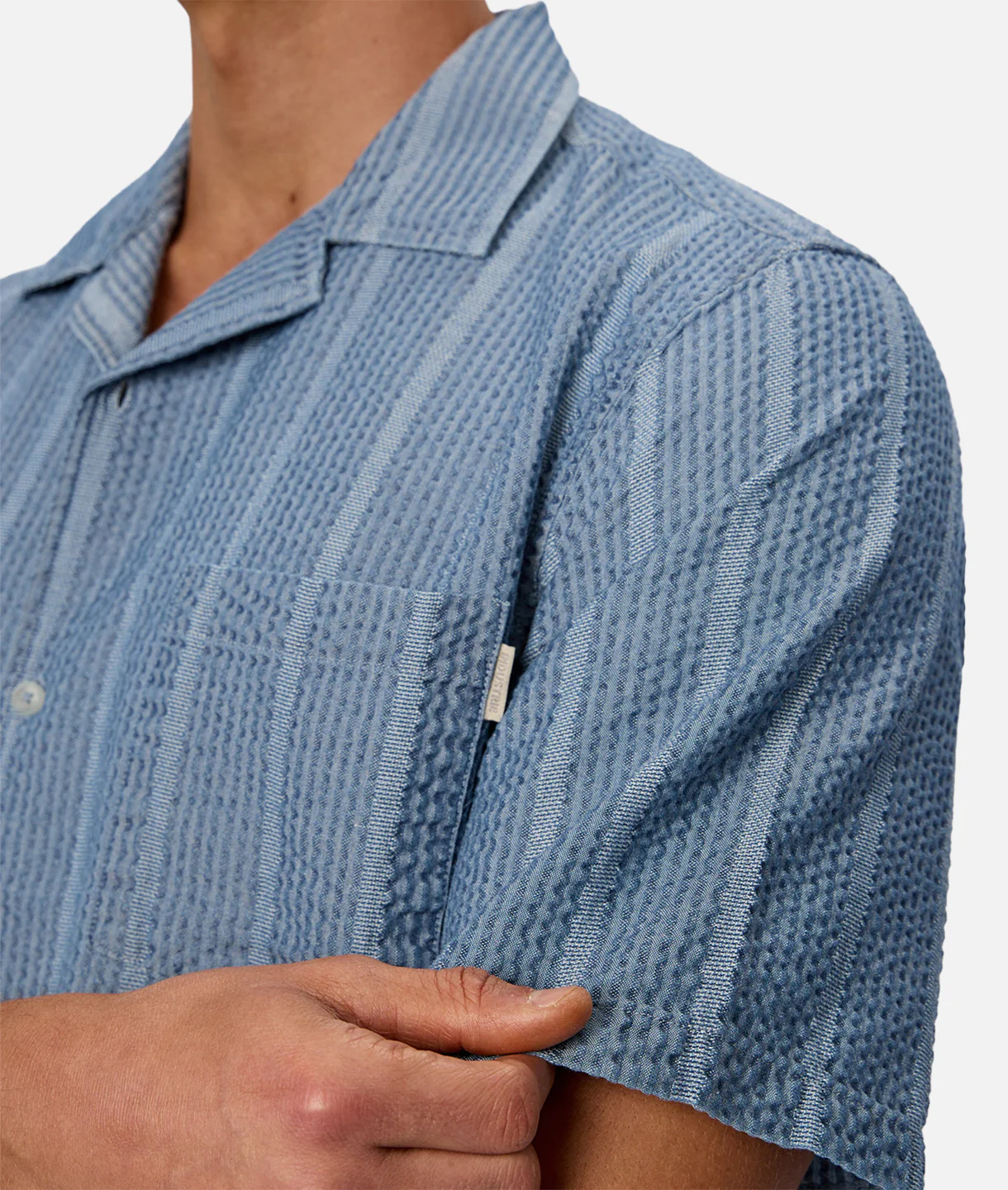 The Kimridge Short Sleeve Shirt - Indigo