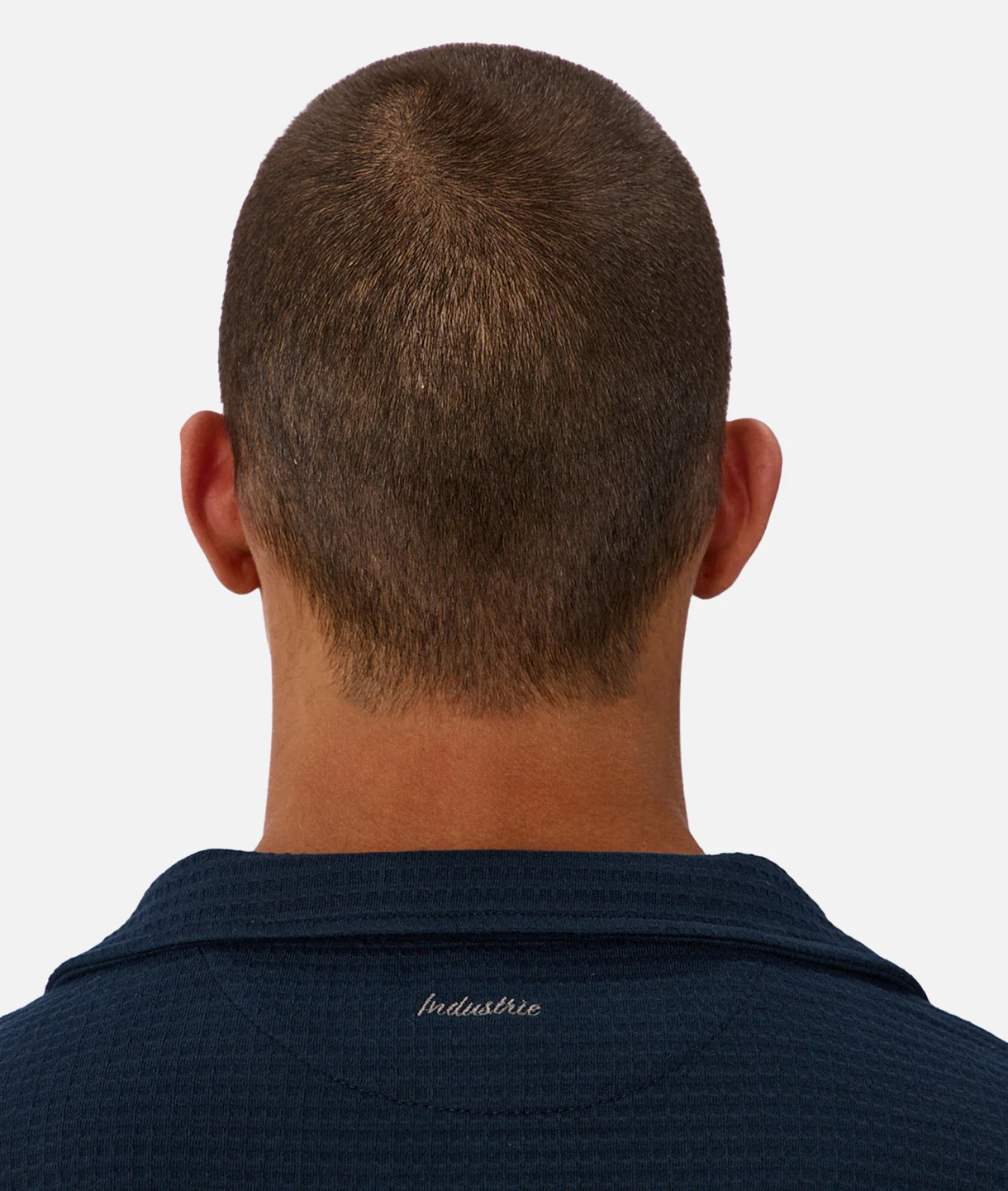 The Knitted Malibu Short Sleeve Shirt - Navy Blue