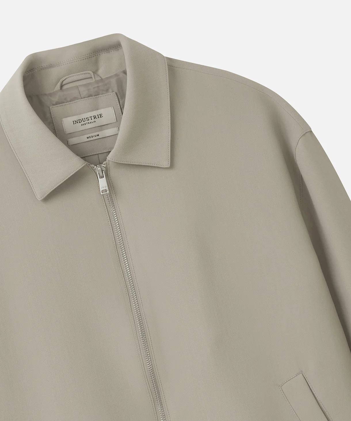 The Light Weight Lusso Bomber Jacket - Lusso Stone