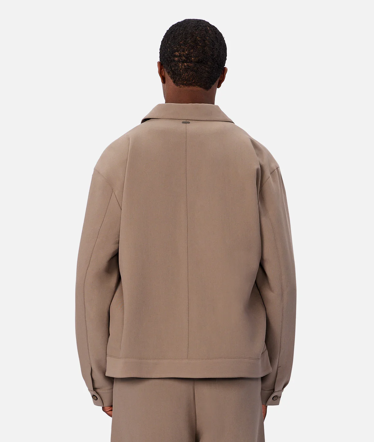 The Light Weight Lusso Bomber Jacket - Taupe