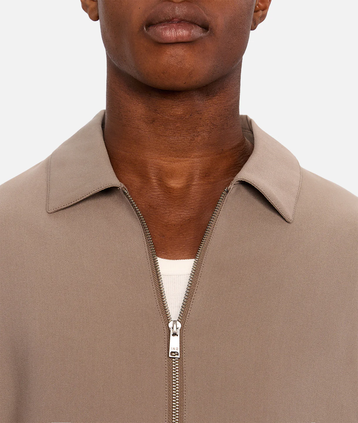 The Light Weight Lusso Bomber Jacket - Taupe