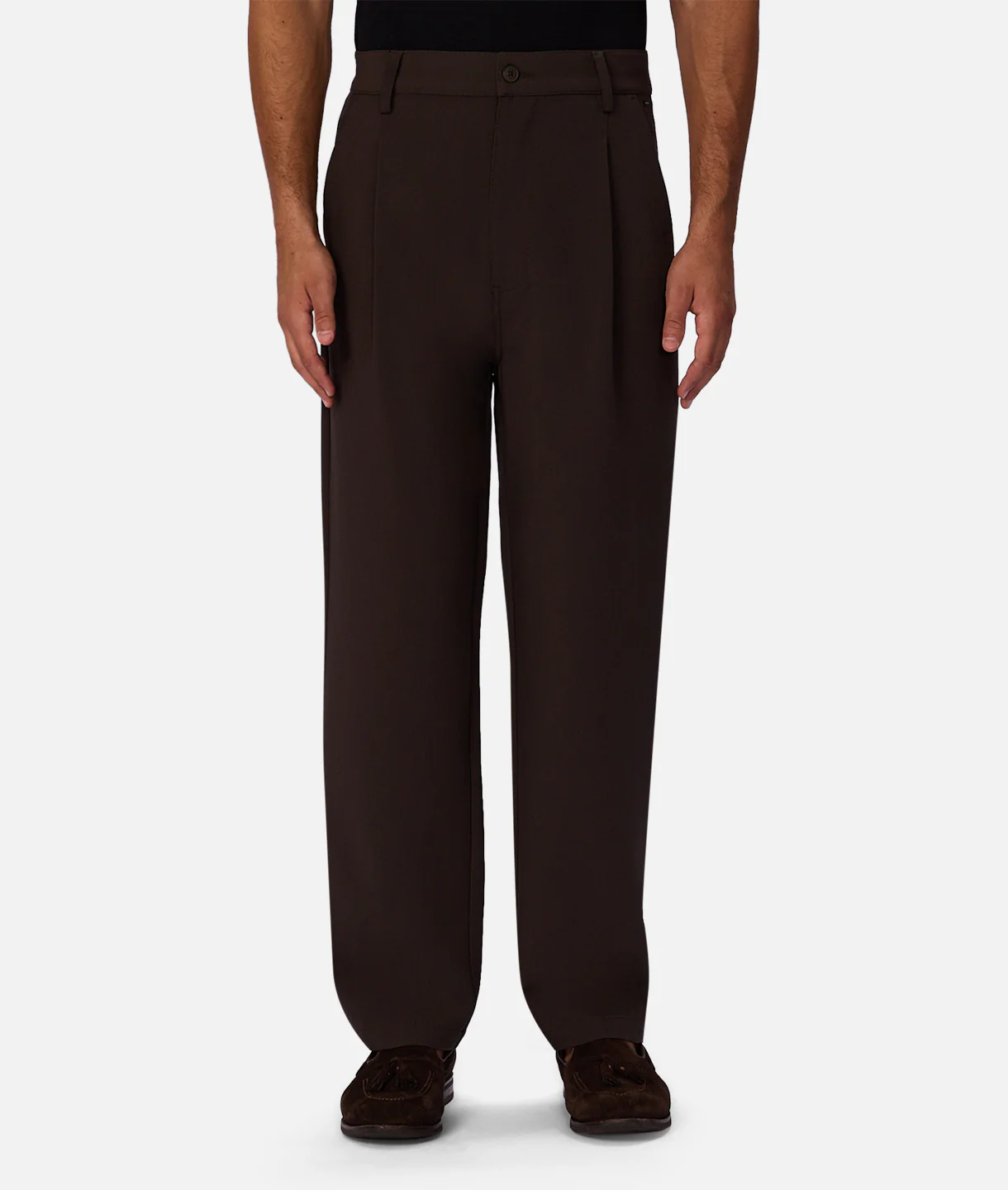 The Lightweight Classic Lusso Pant - Dark Aubergine
