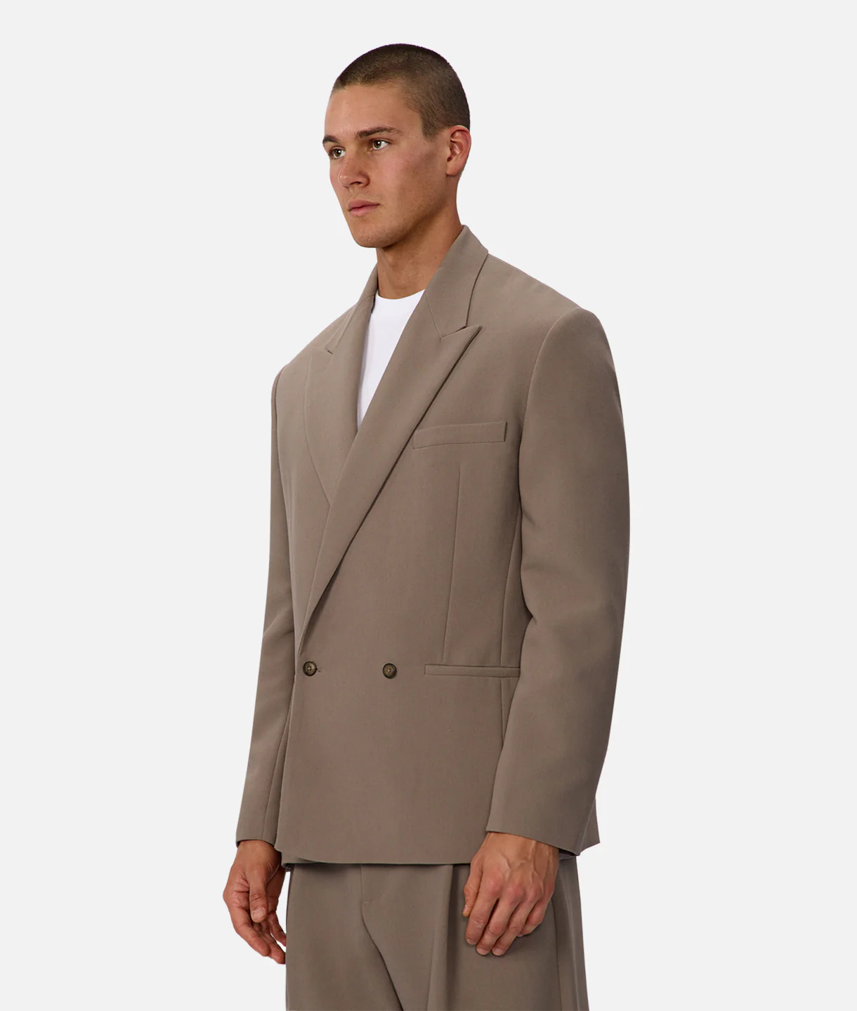 The Lightweight Lusso Blazer - Taupe 25