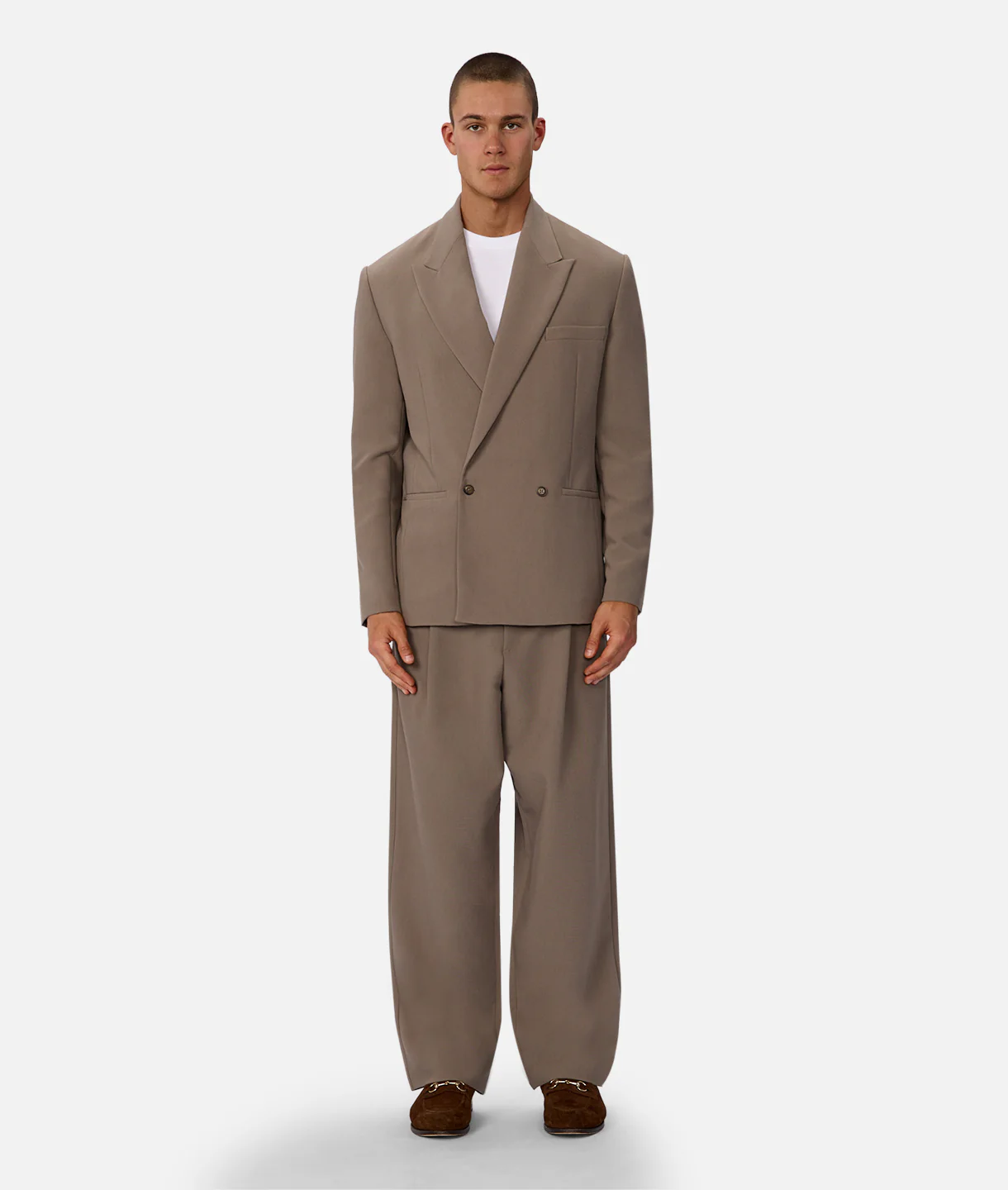 The Lightweight Lusso Blazer - Taupe 25