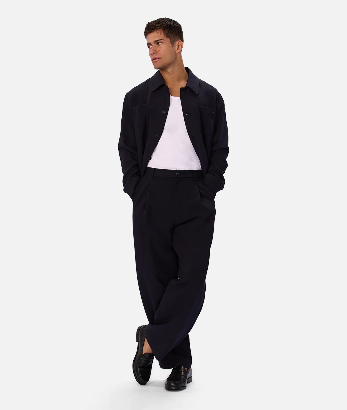 The Lightweight Lusso Jacket - Navy