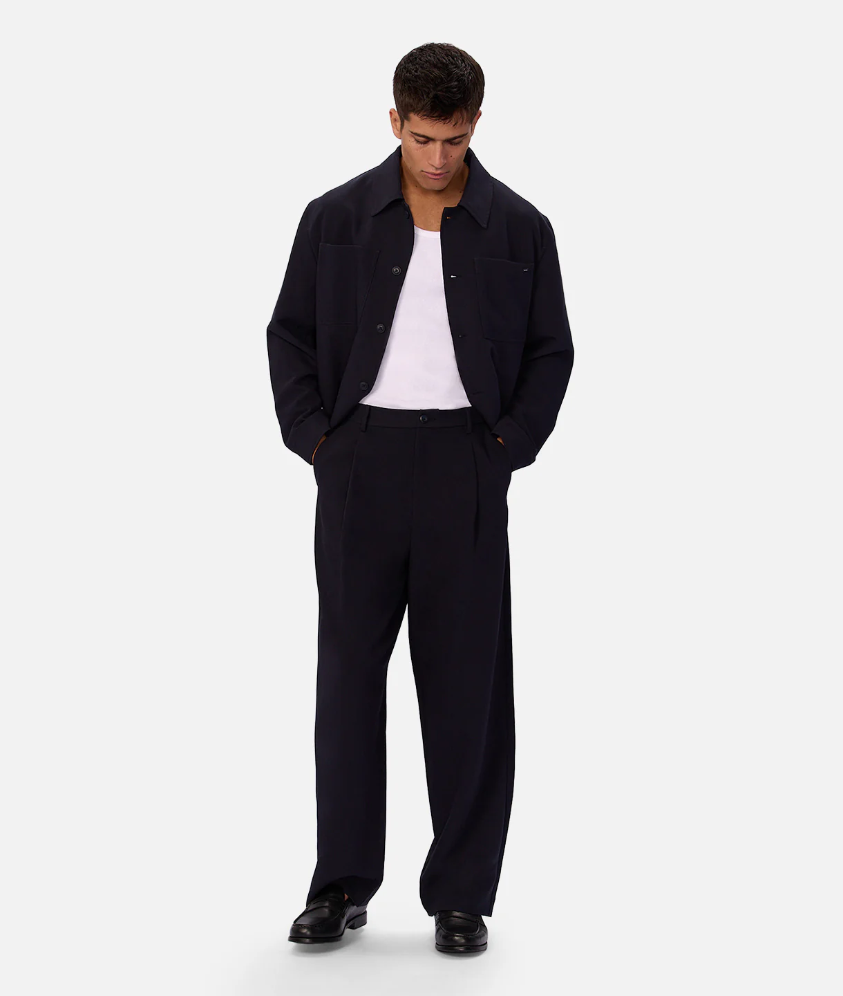 The Lightweight Lusso Jacket - Navy