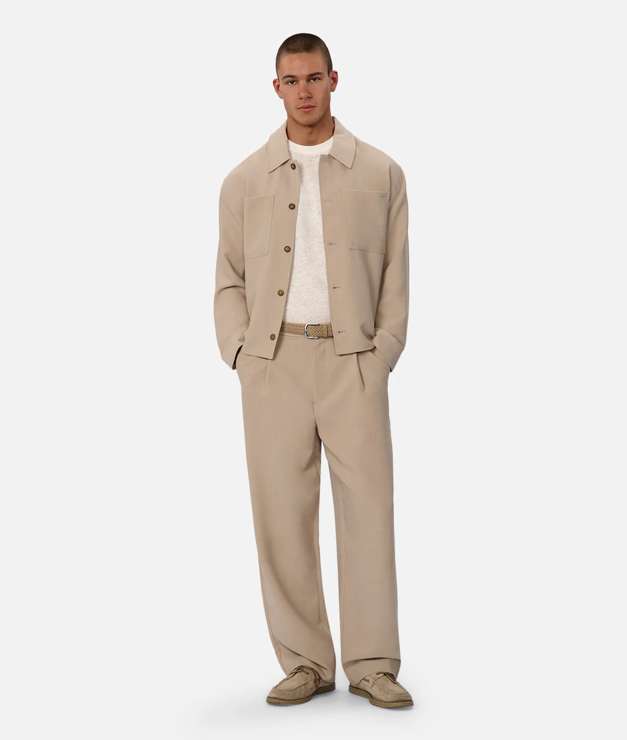 The Lightweight Lusso Jacket - Stone