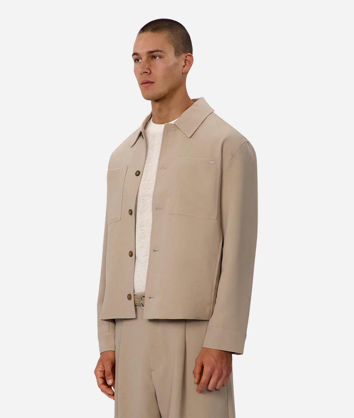 The Lightweight Lusso Jacket - Stone