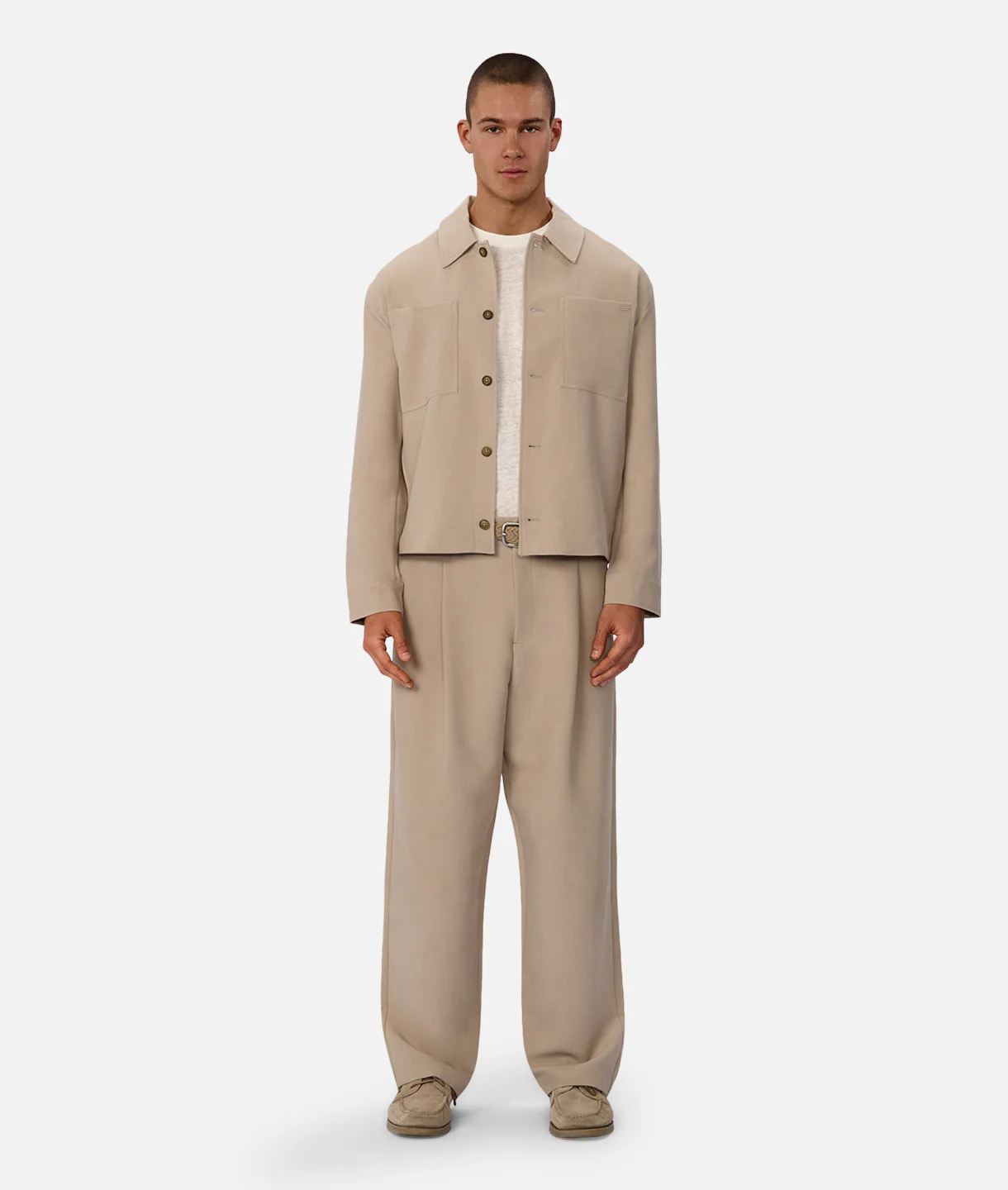 The Lightweight Lusso Jacket - Stone
