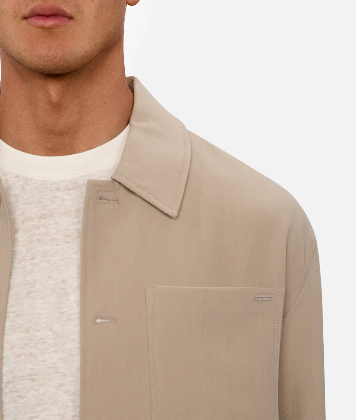 The Lightweight Lusso Jacket - Stone