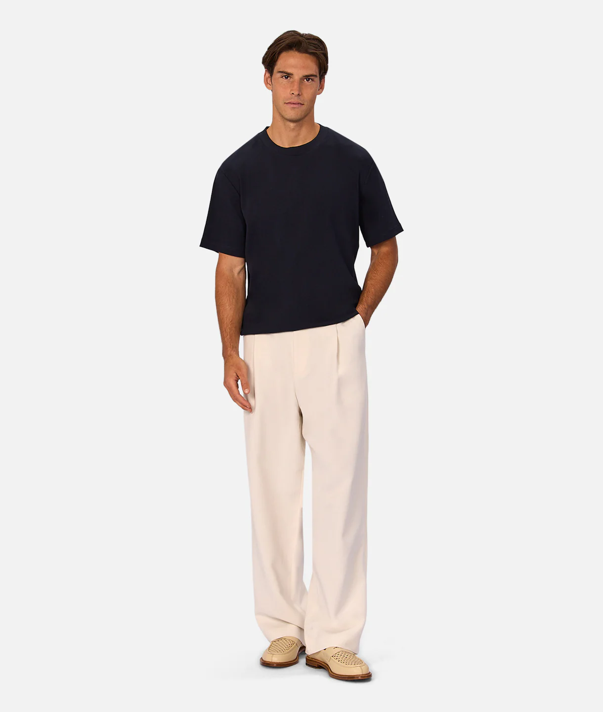 The Lightweight Lusso Pant - Cream