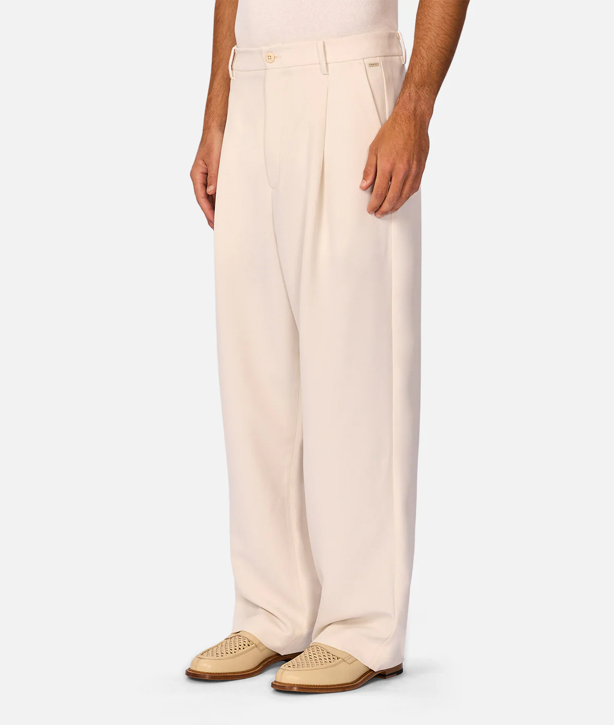 The Lightweight Lusso Pant - Cream