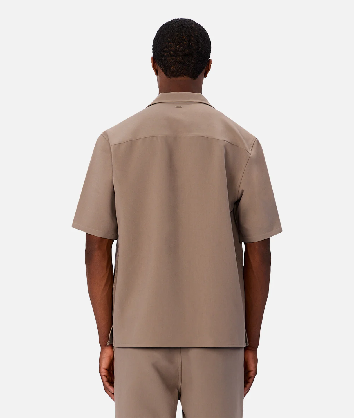 The Lightweight Lusso Short Sleeve Shirt - Taupe