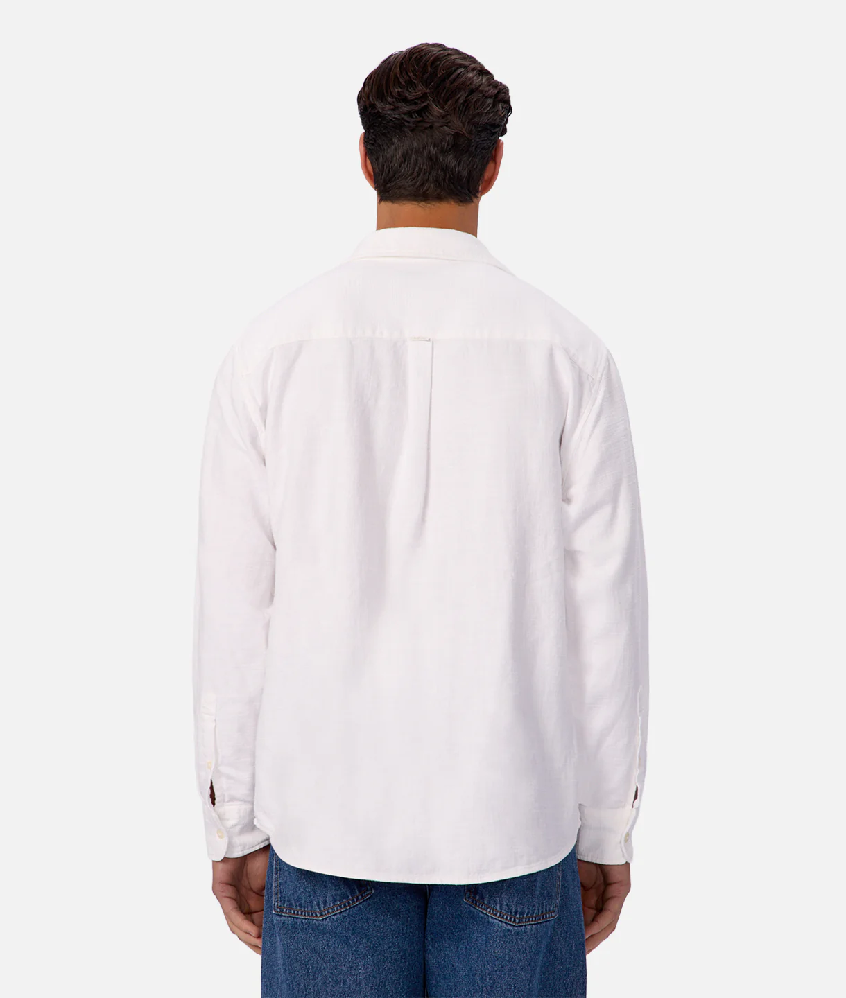 The Lisbon Long Sleeve Shirt - Winter White