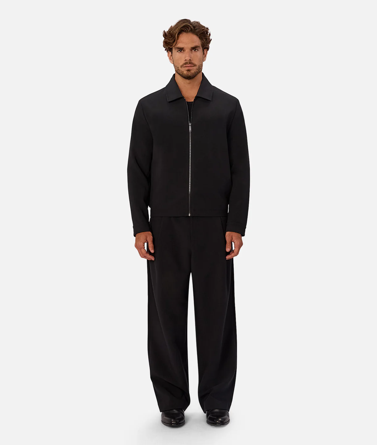 The Lusso Bomber Jacket - Black