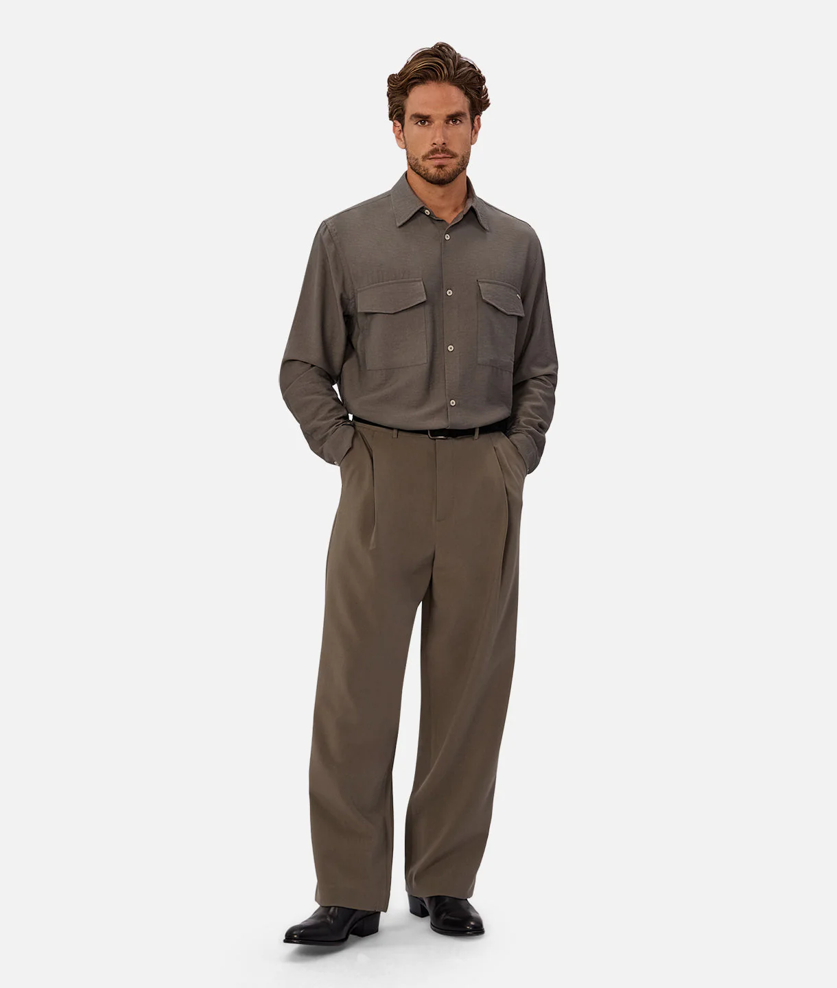 The Lusso Pant - Clover