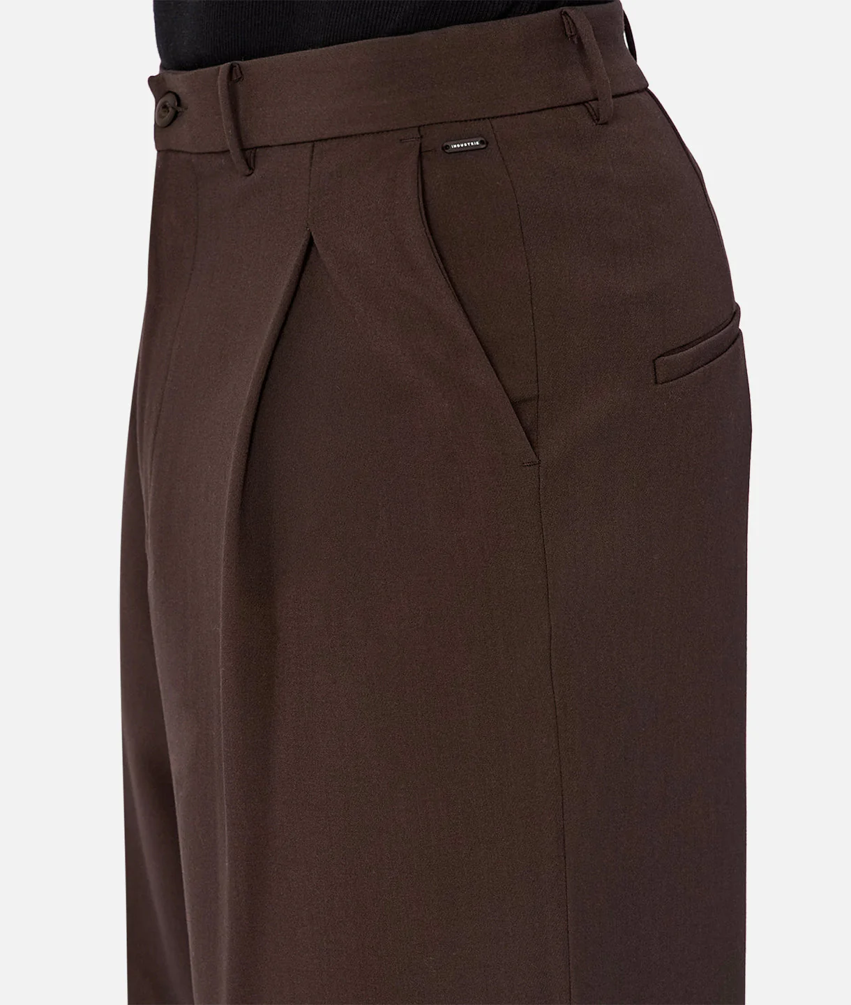 The Lusso Pant - Dark Aubergine