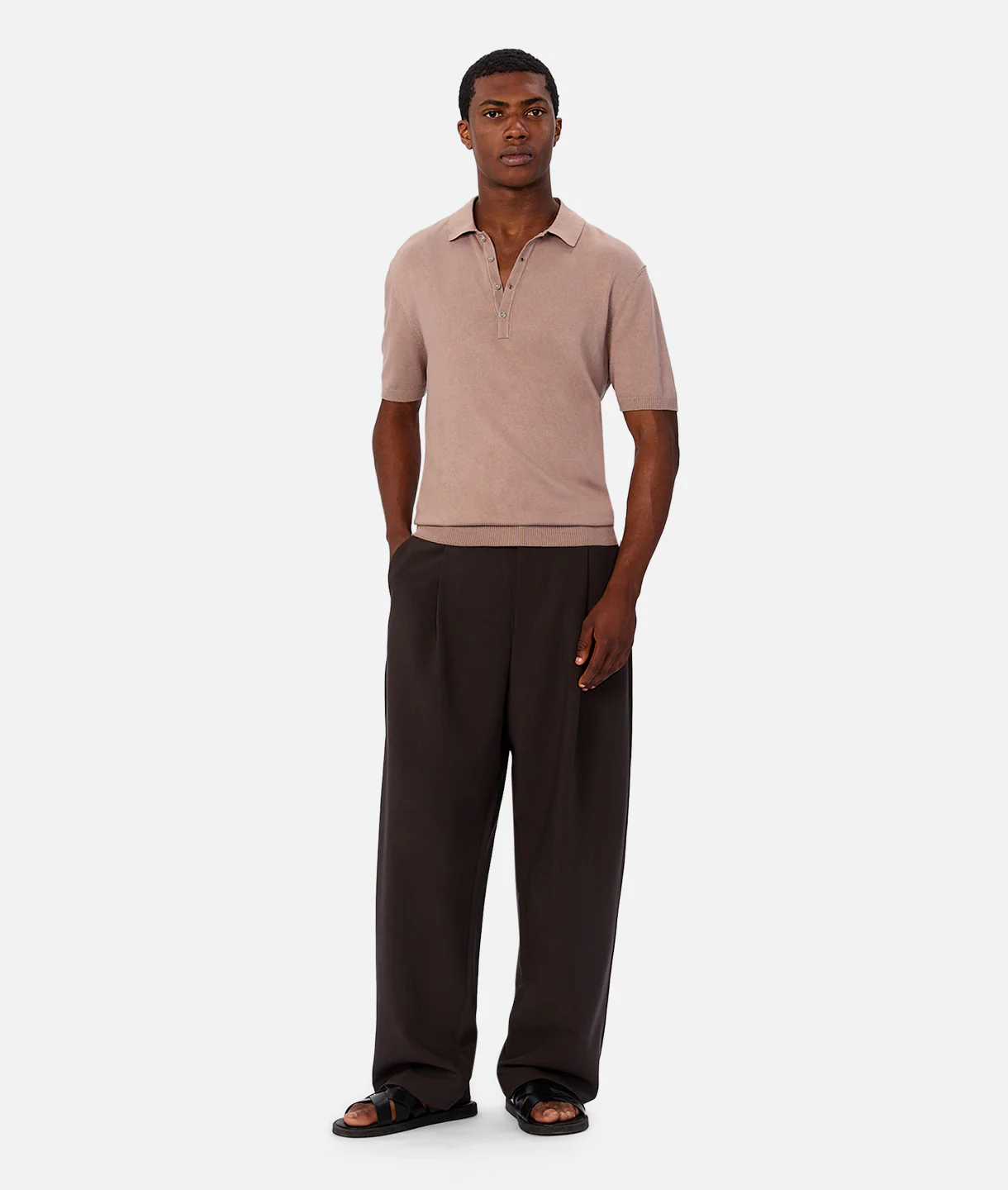 The Lusso Polo - Almond
