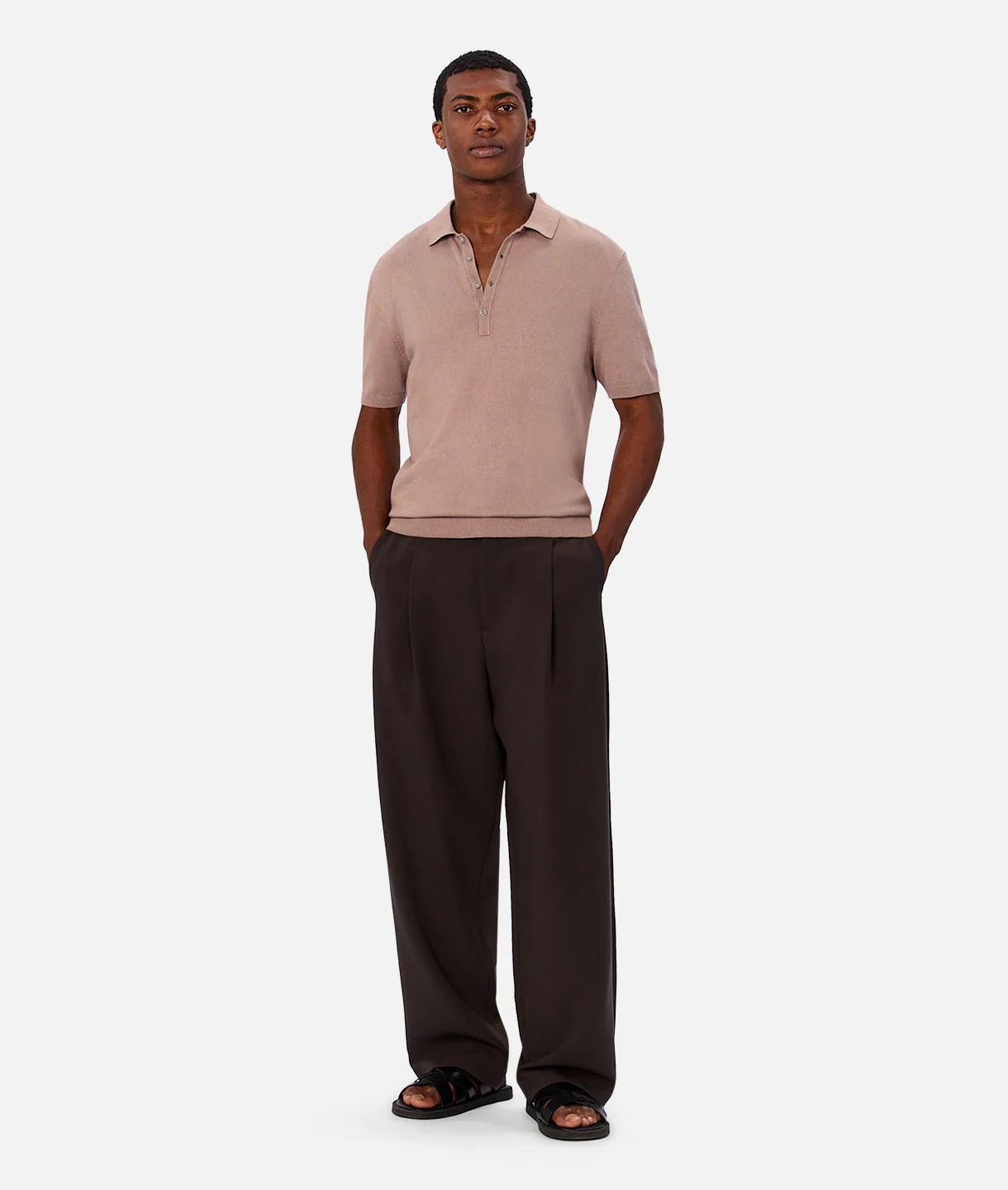 The Lusso Polo - Almond