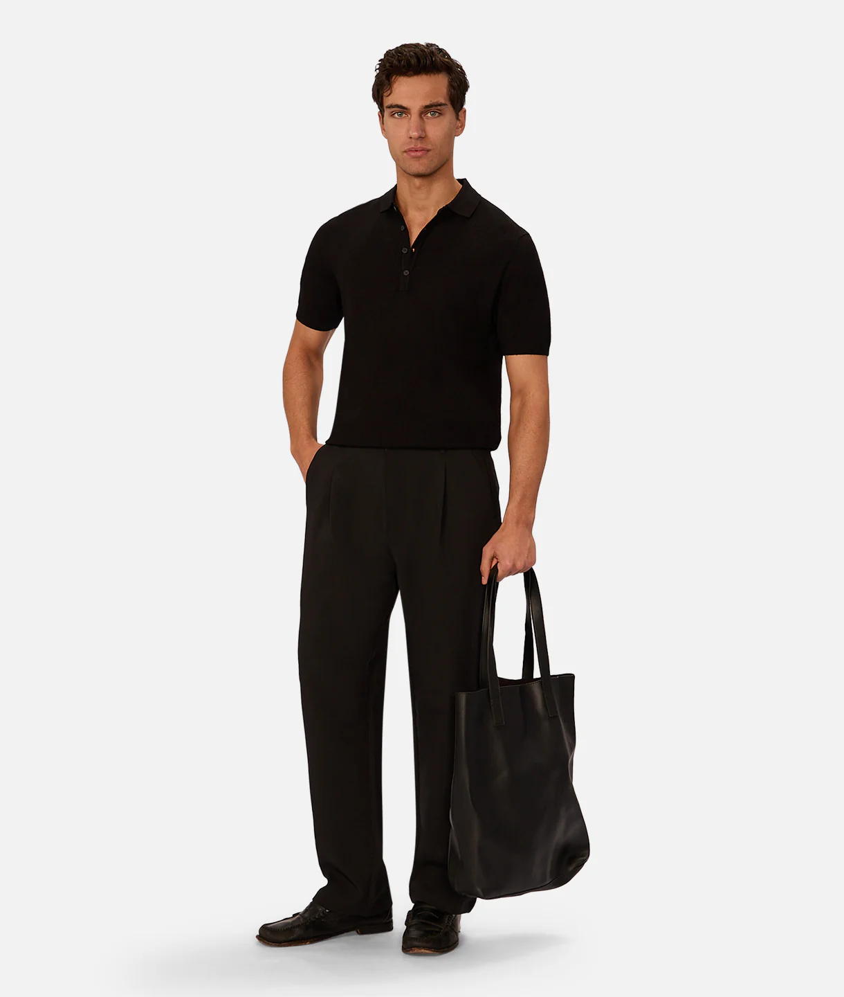 The Lusso Polo - Black
