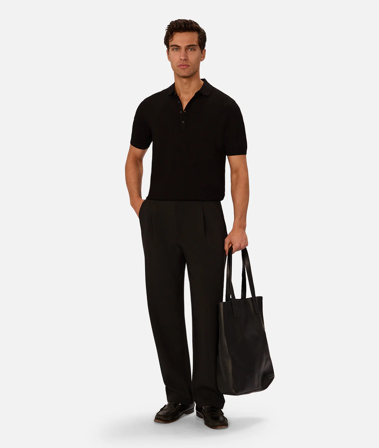 The Lusso Polo - Black
