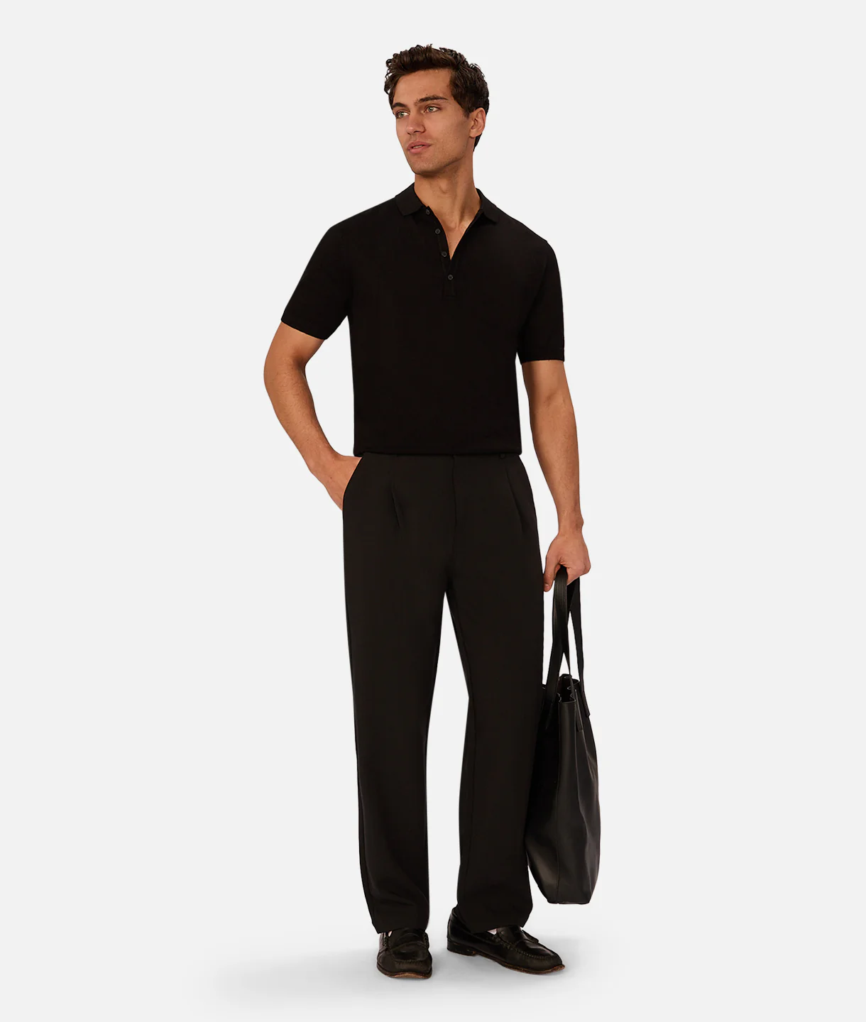 The Lusso Polo - Black