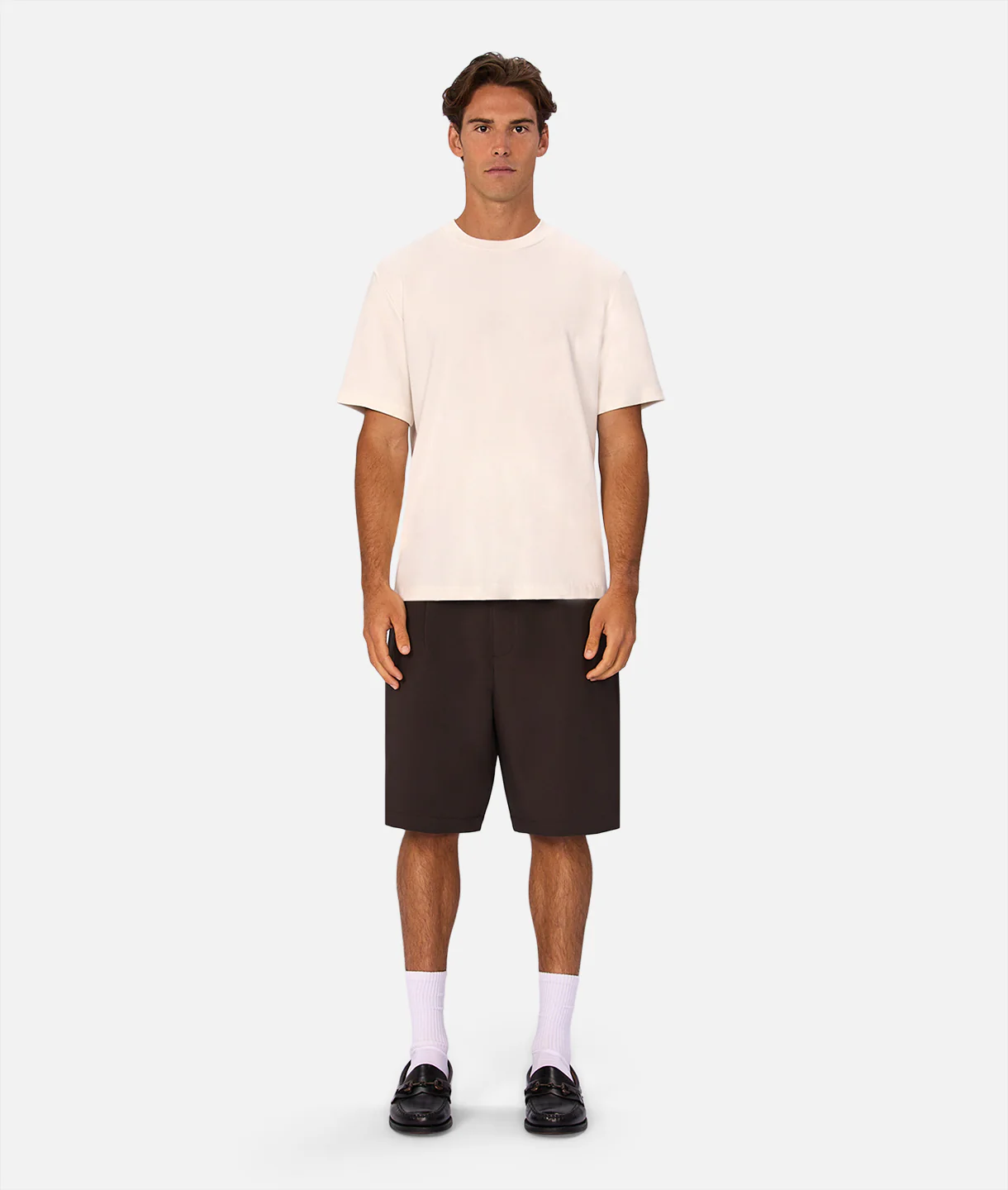 The Lusso Short - Dark Aubergine