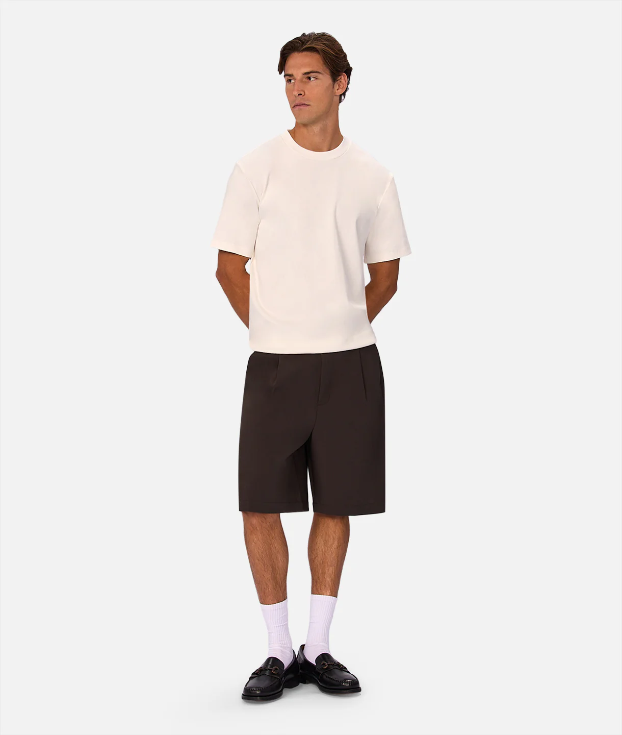 The Lusso Short - Dark Aubergine