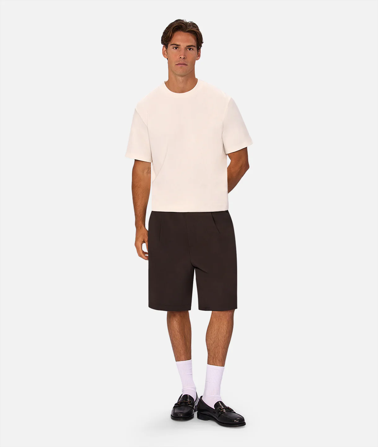 The Lusso Short - Dark Aubergine