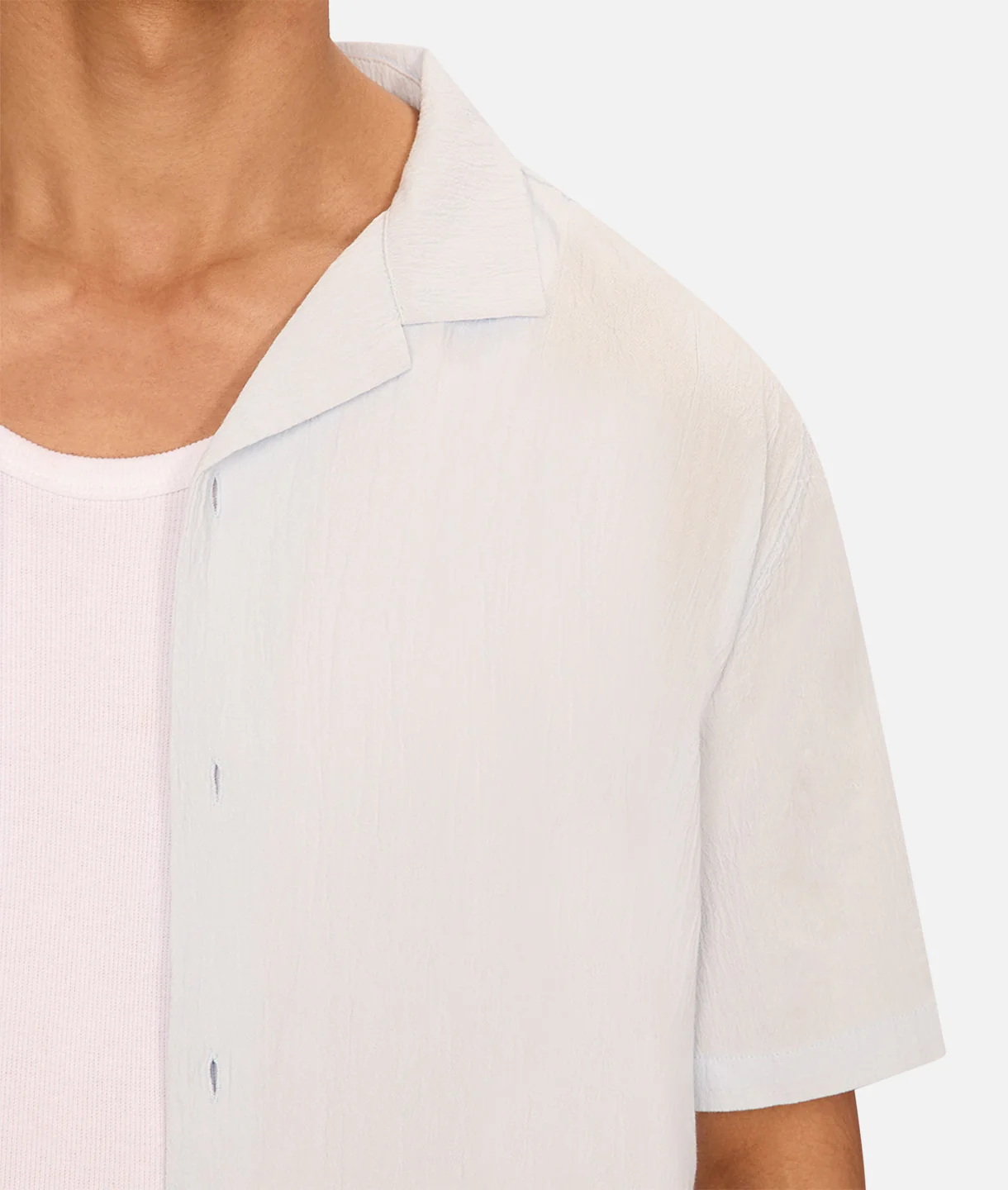 The Magna Short Sleeve Shirt - Frost