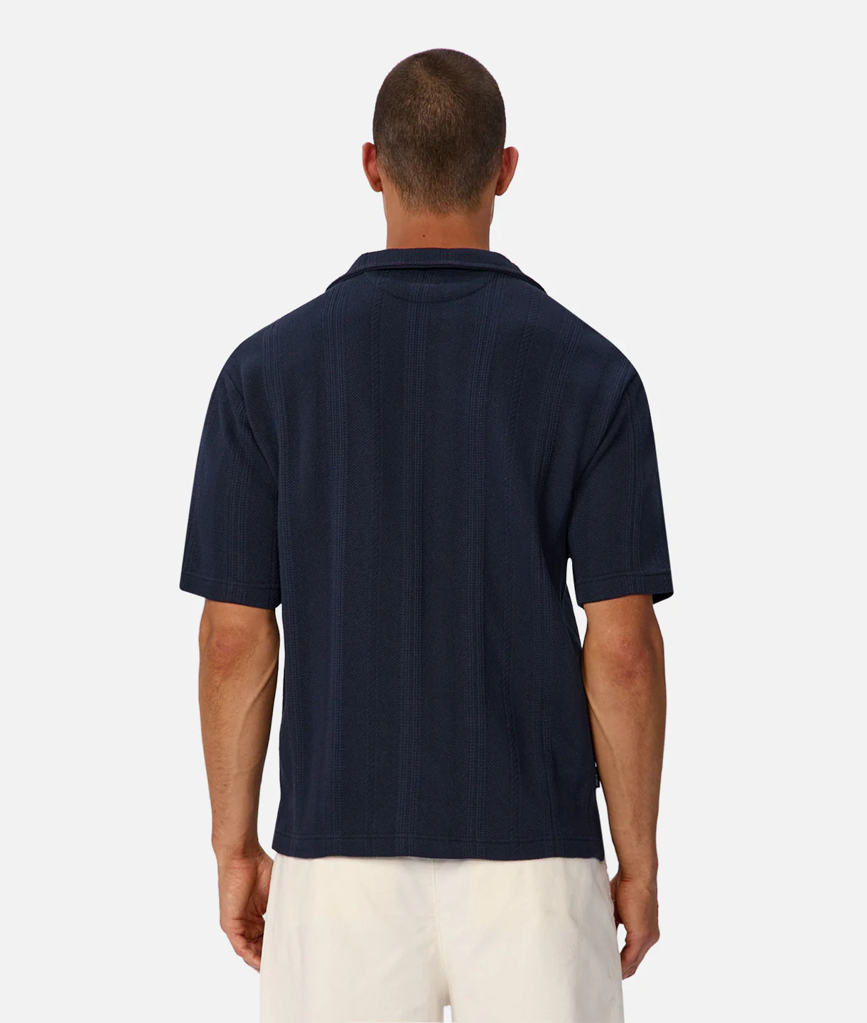 The Malaga Short Sleeve Shirt - New Navy