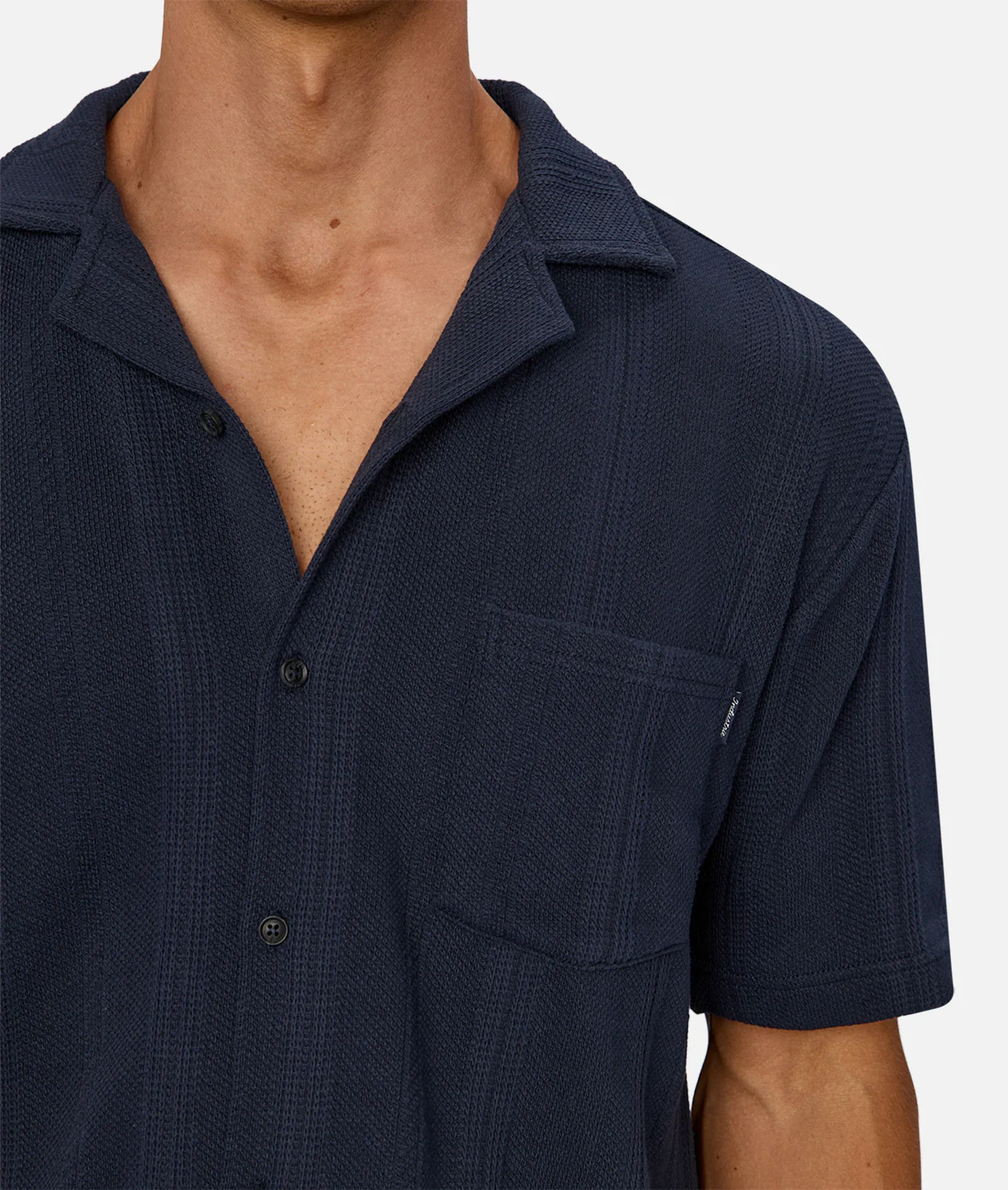 The Malaga Short Sleeve Shirt - New Navy