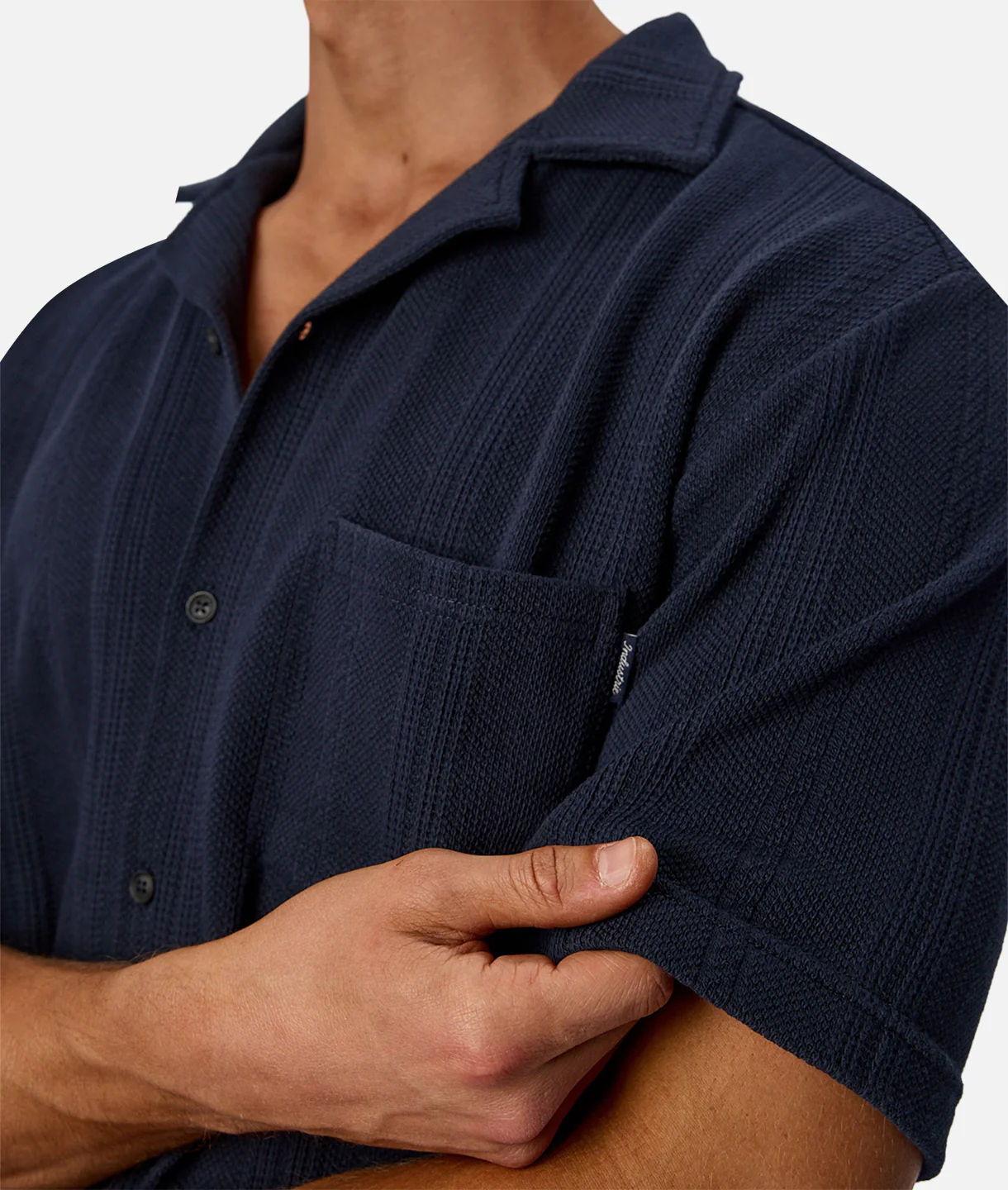 The Malaga Short Sleeve Shirt - New Navy