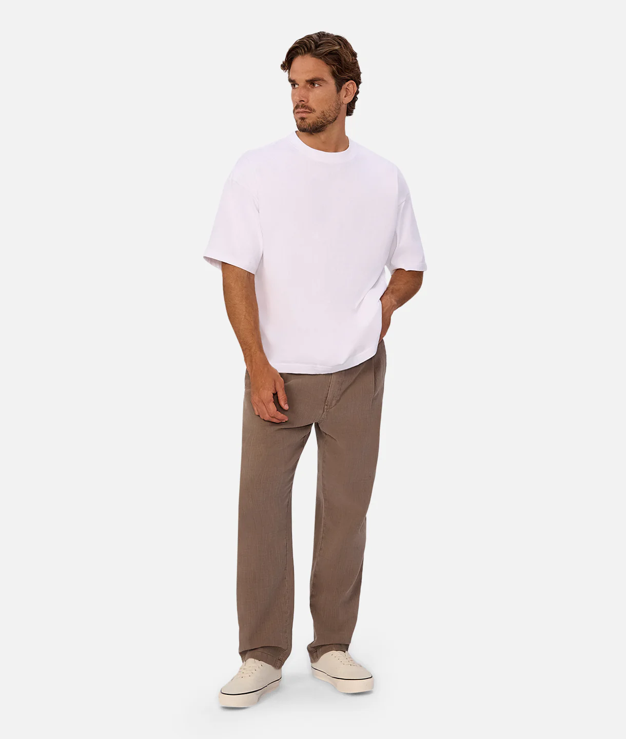 The Mallorca Pant - Cappuccino